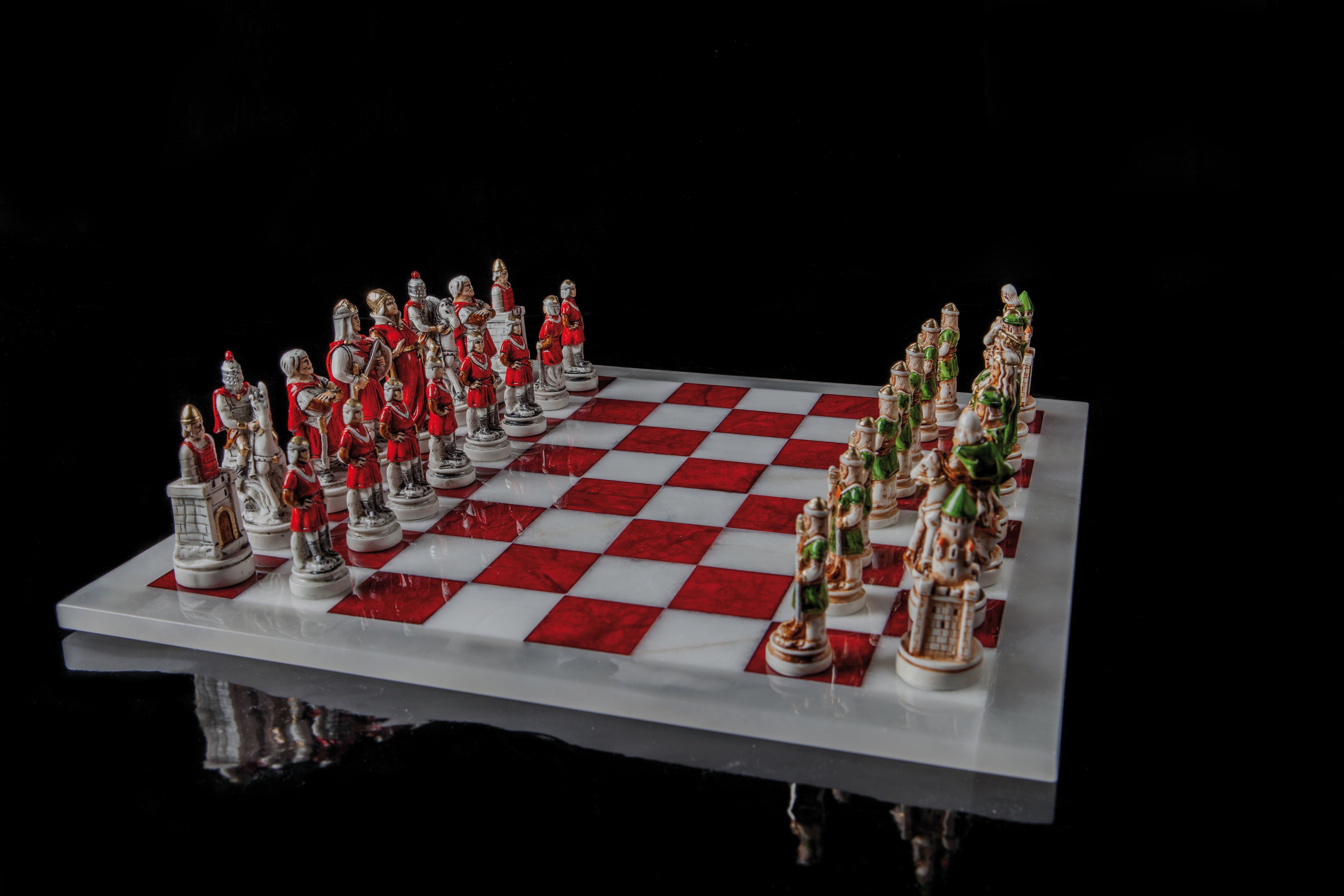 The Camelot Realm  Chess Set