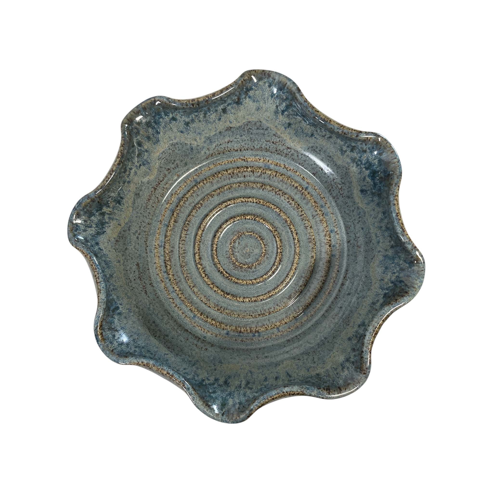 Aegean Fluted Bowl