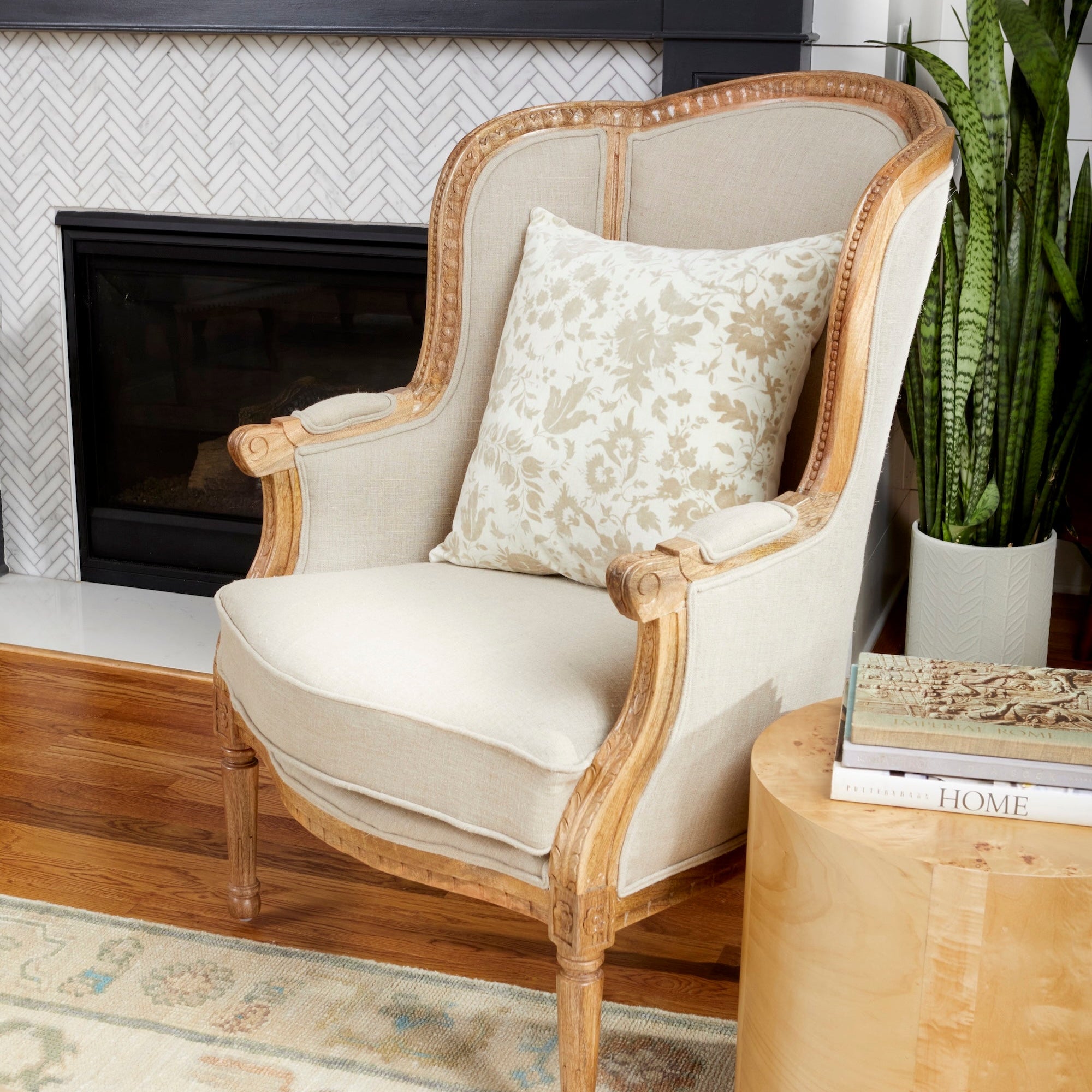 Louis XV Wing Chair