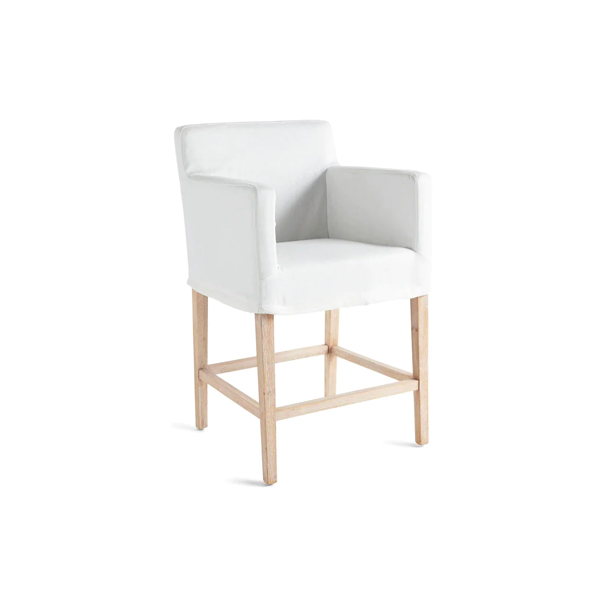 Slipcovered Stool