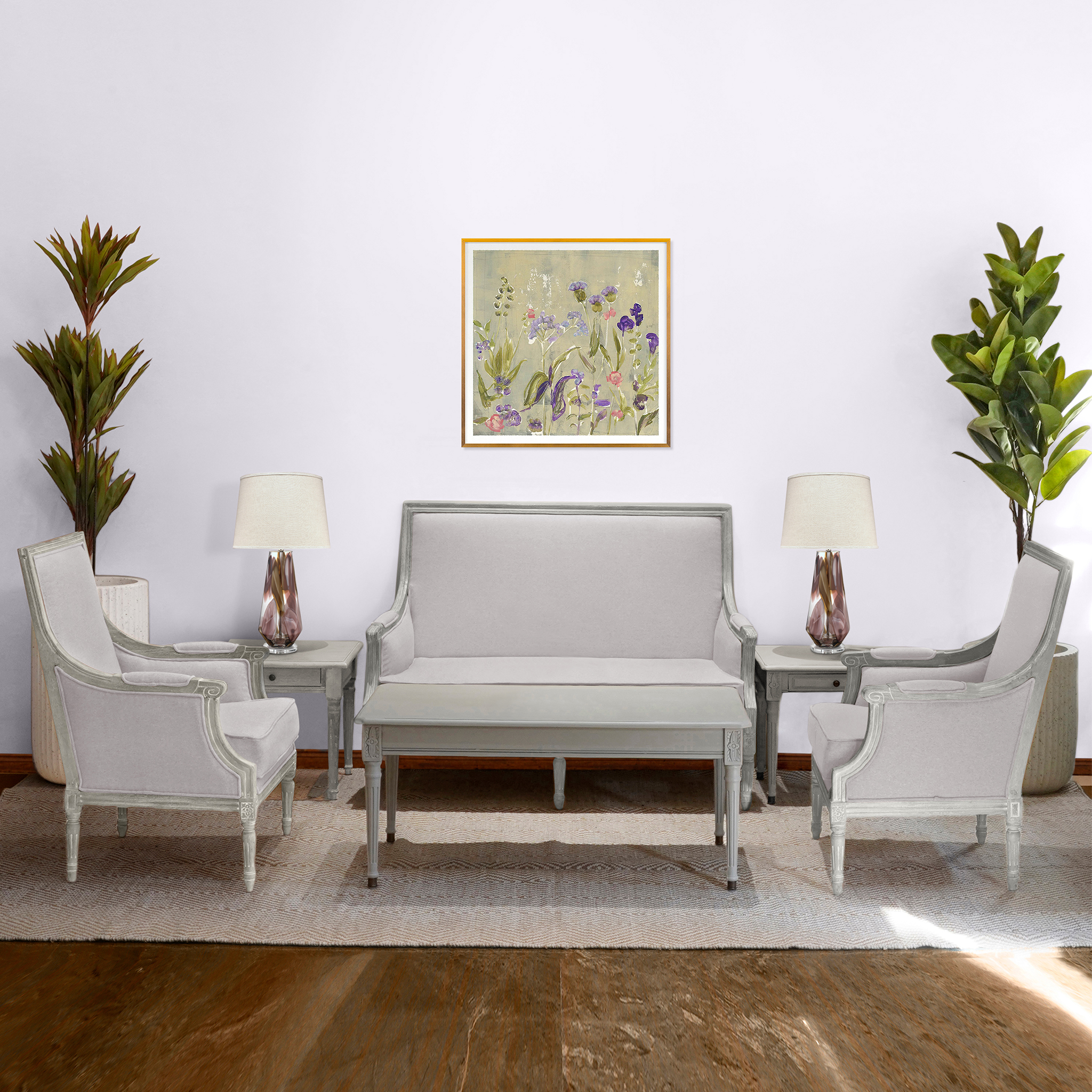 Gustavian Rectangular Coffee Table