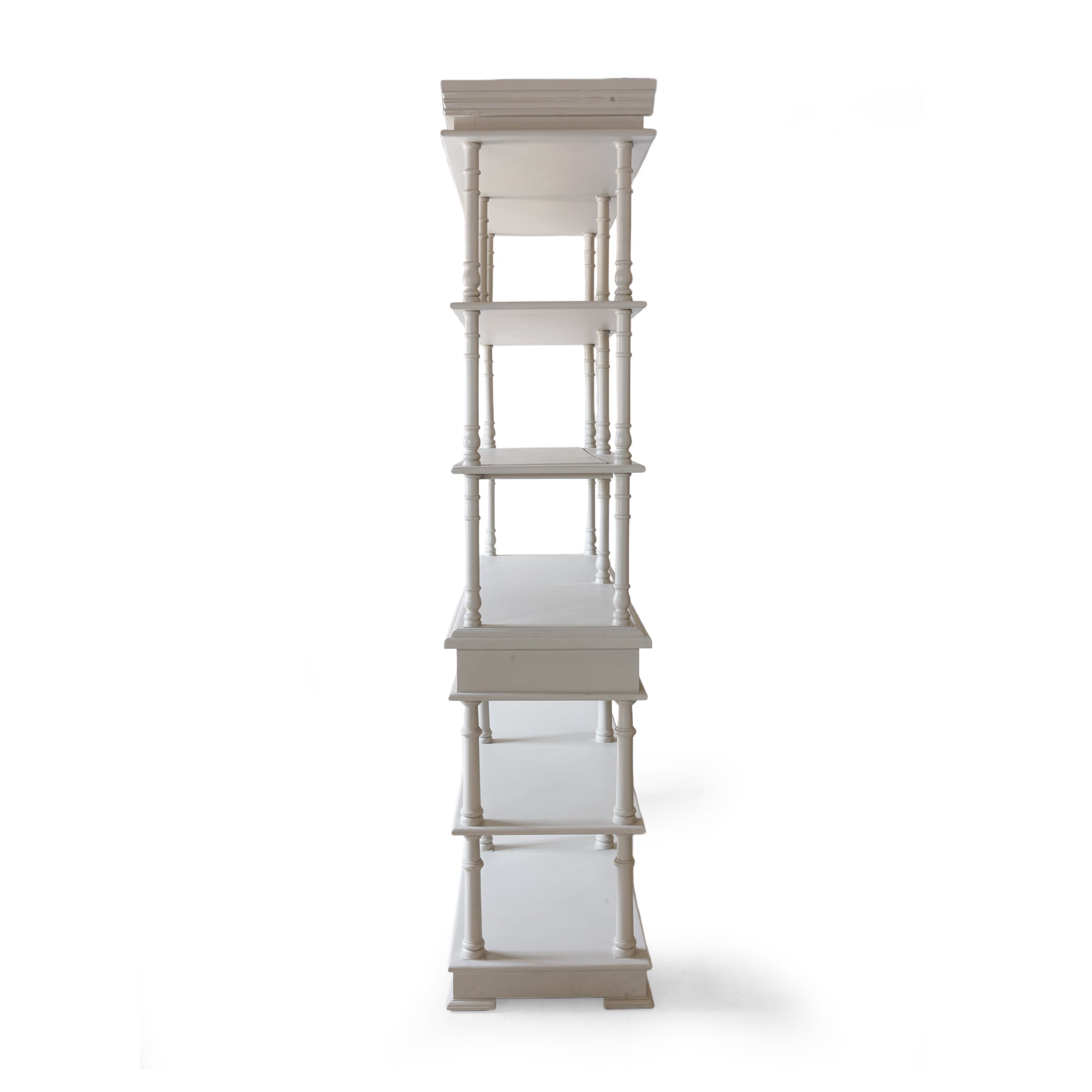 Gustavian Open Shelf Unit