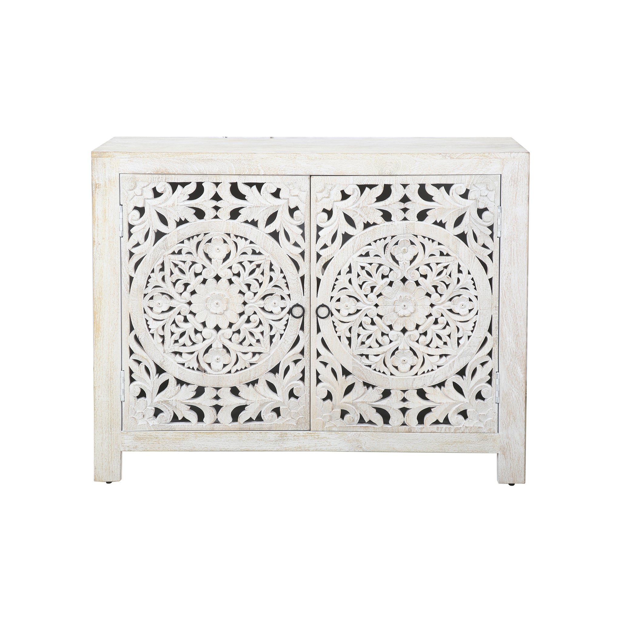 Neroli Carved Wood Cabinet