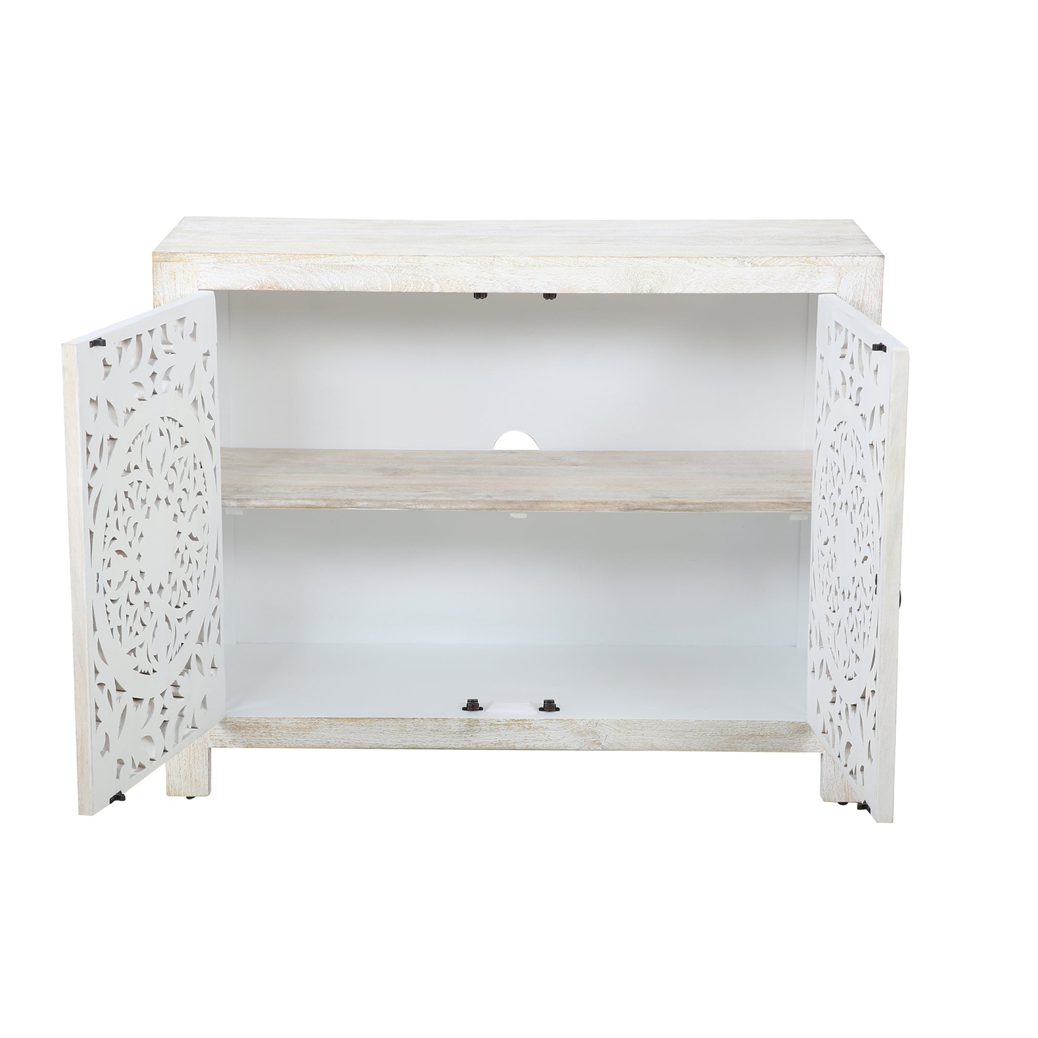 Neroli Carved Wood Cabinet