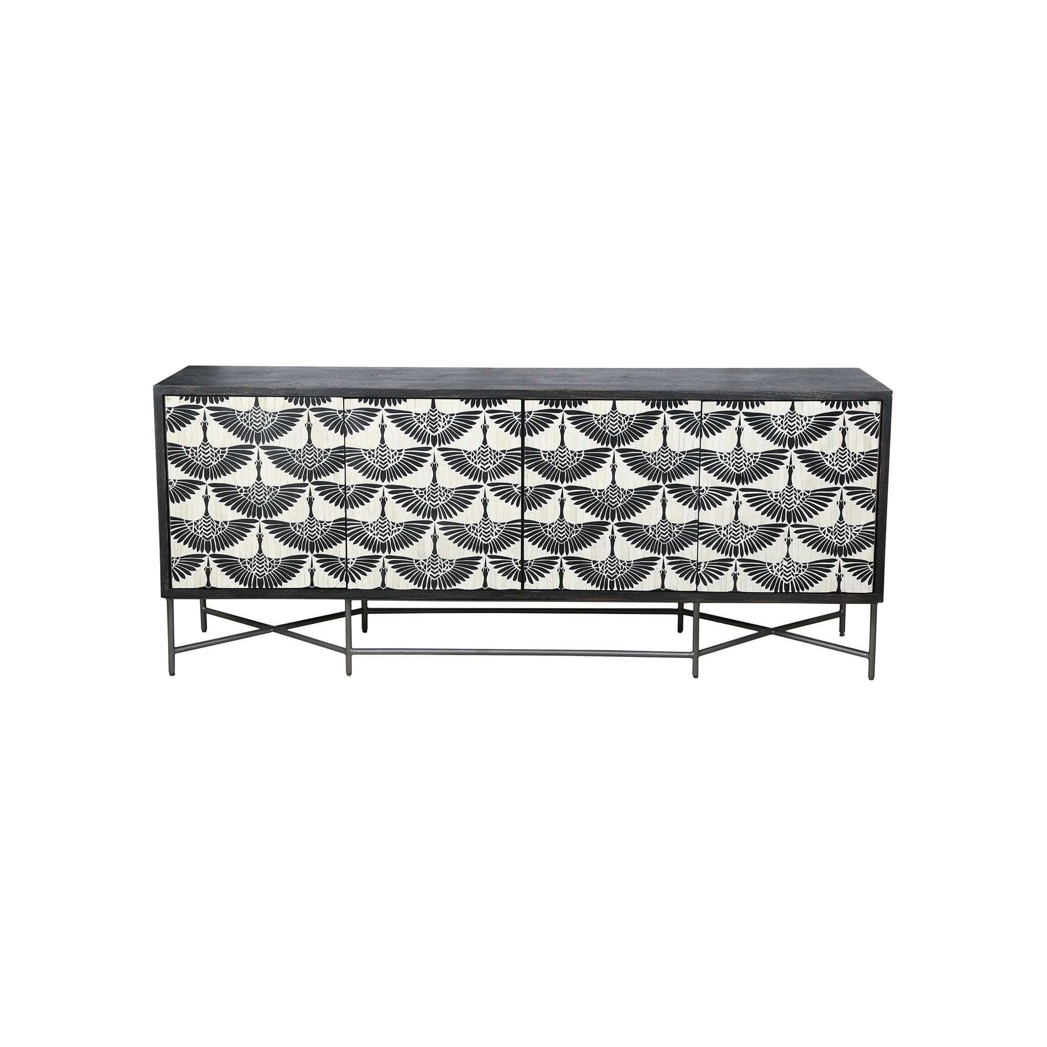 Tansu Crane Sideboard