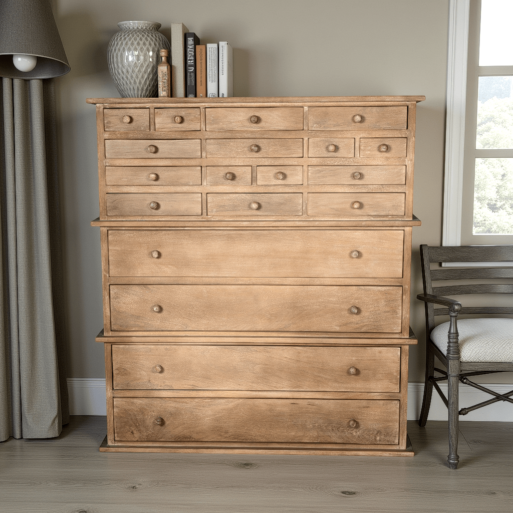 Carrington 19 Drawer Dresser Mango Wood Storage | Wisteria Carrington 19 Drawer Dresser Mango Wood Storage | Wisteria