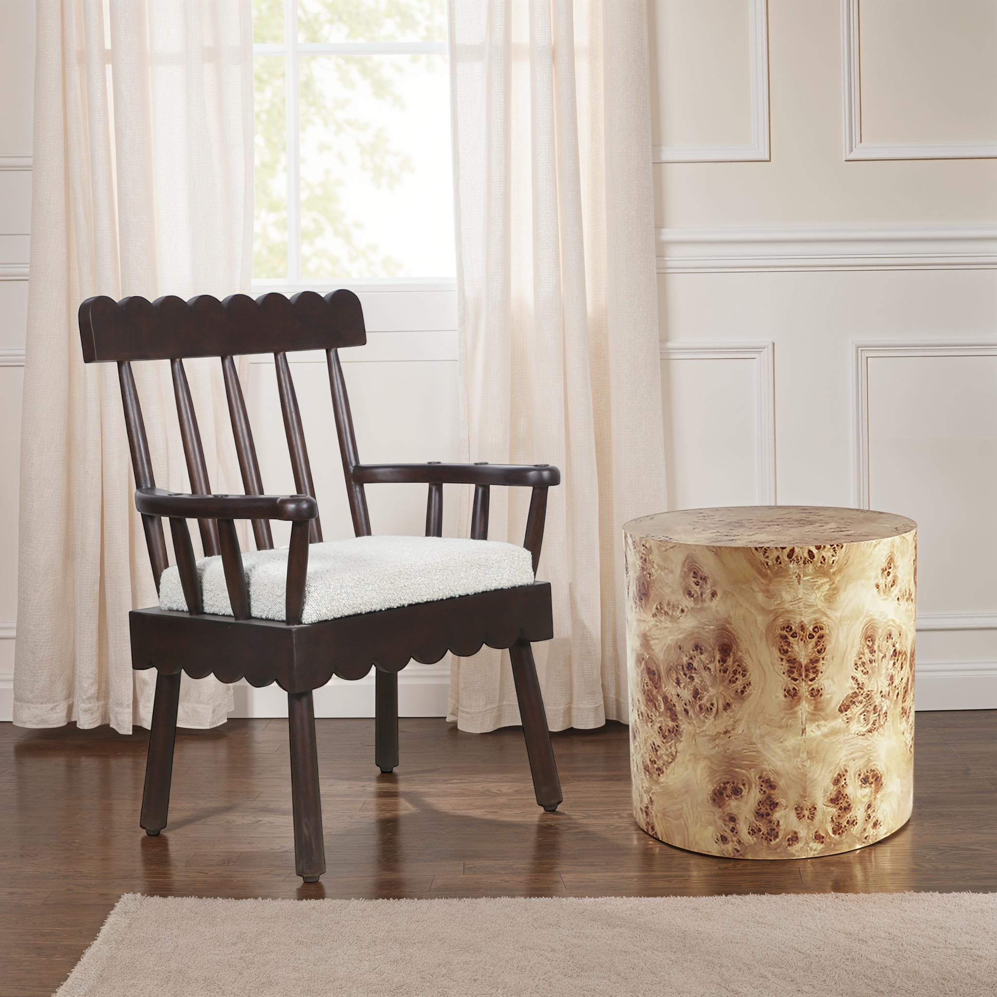 Finnegan Wood Lounge Chair