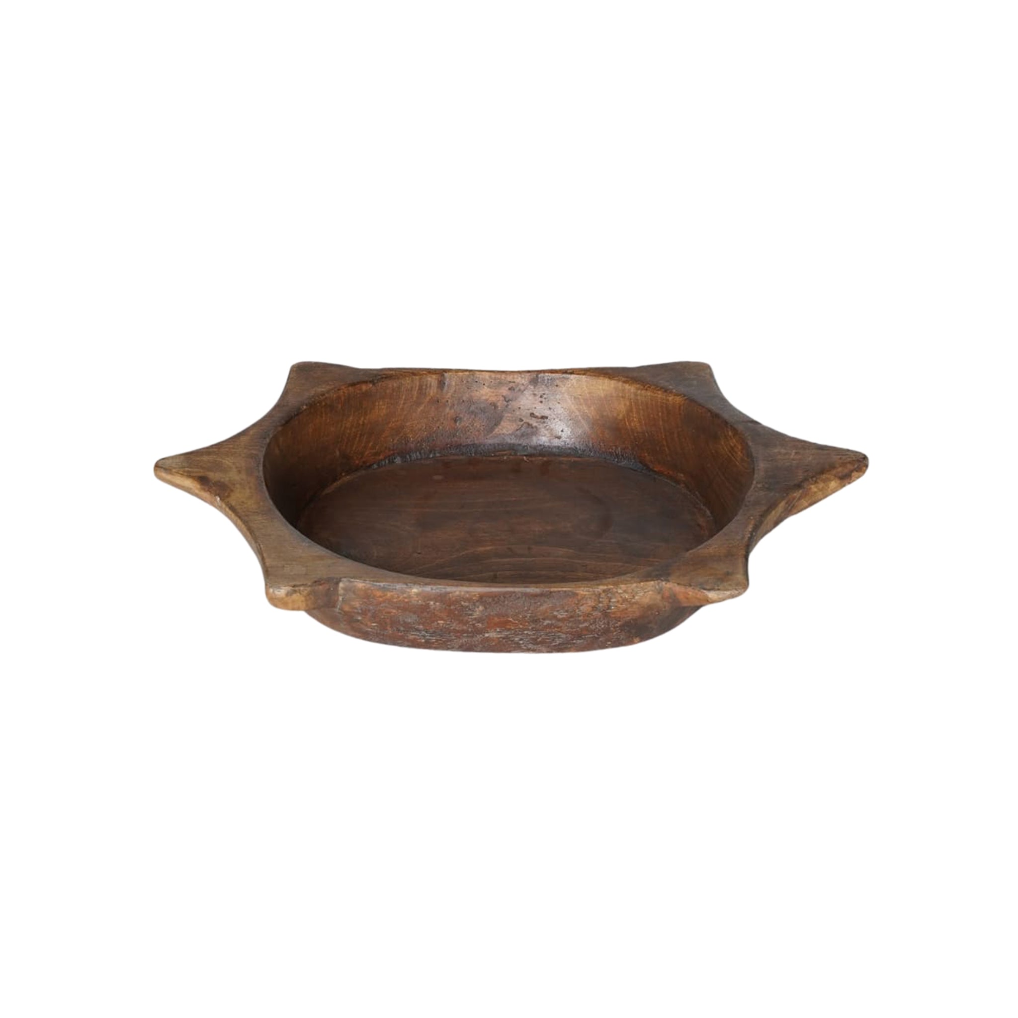 Vintage Teak Accent Bowl