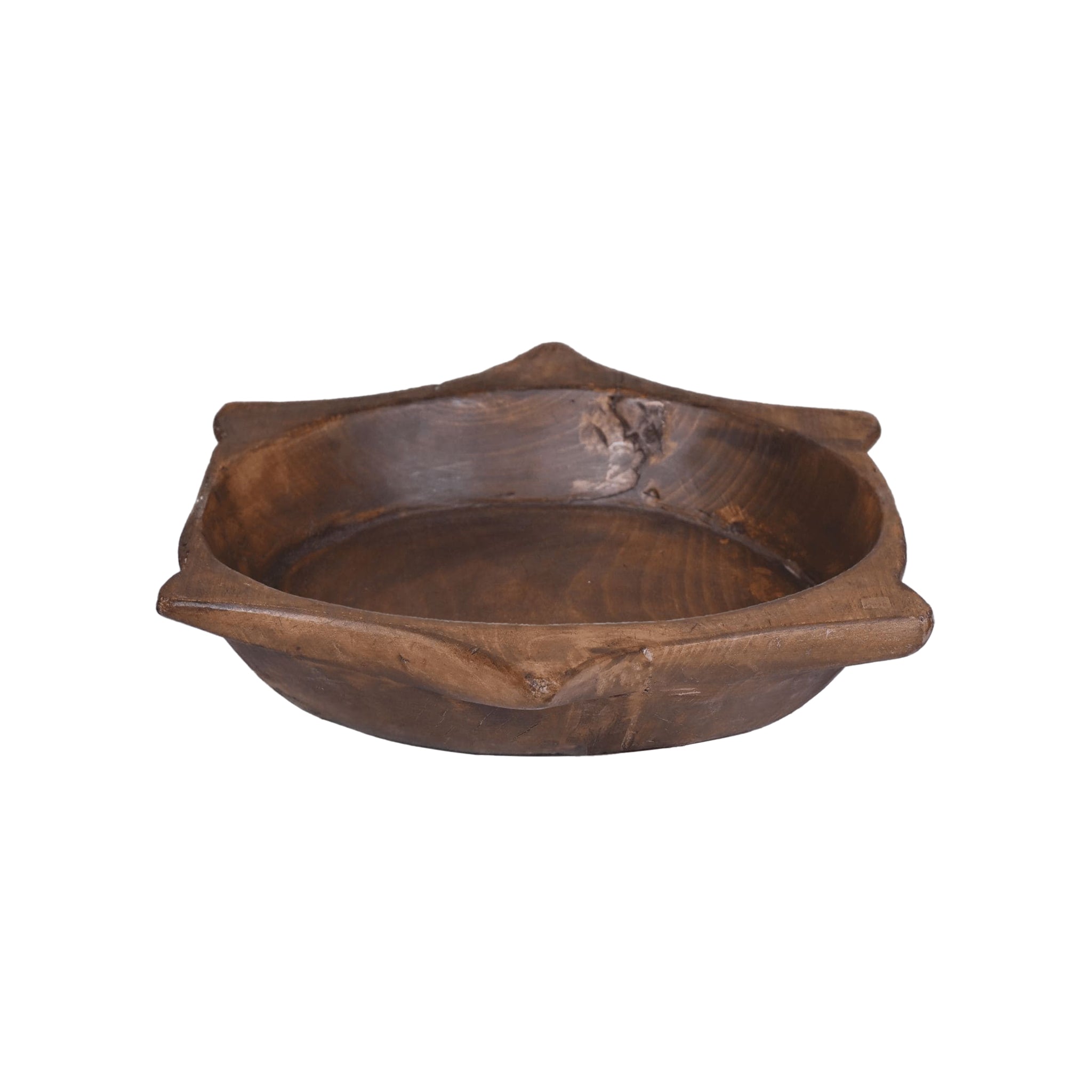 Vintage Teak Accent Bowl