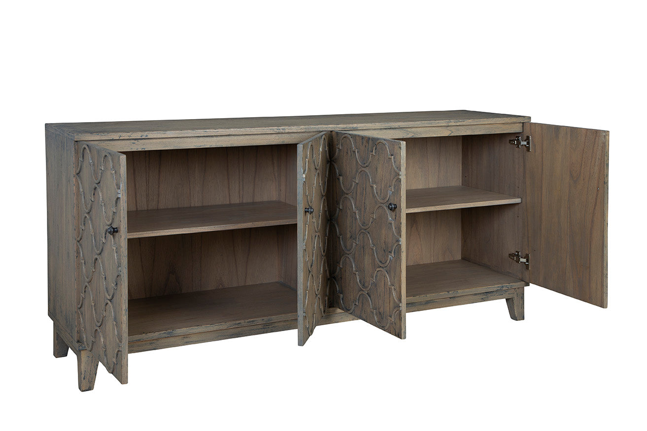 Braxton Carved Wood Sideboard