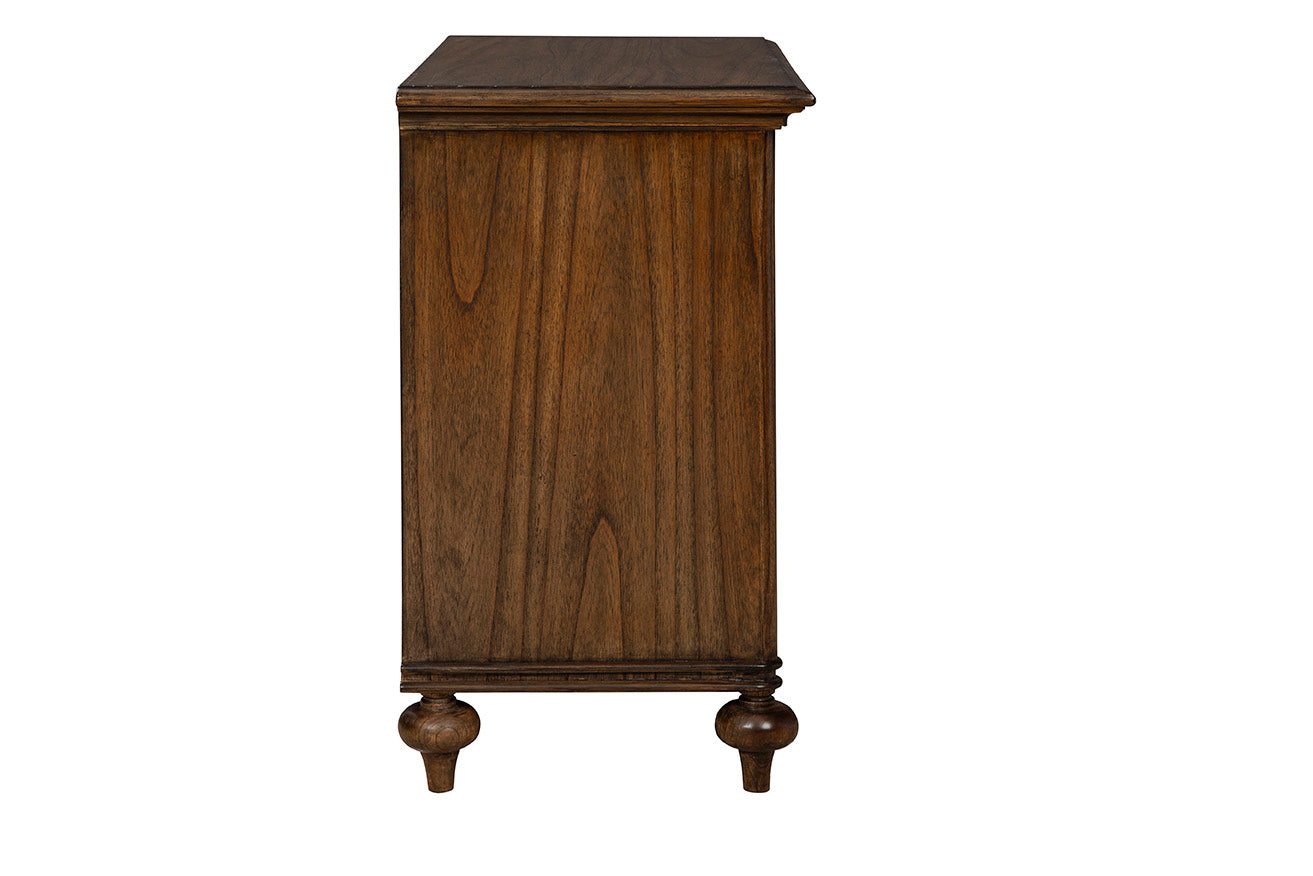 Marbella Carved Wood Chest