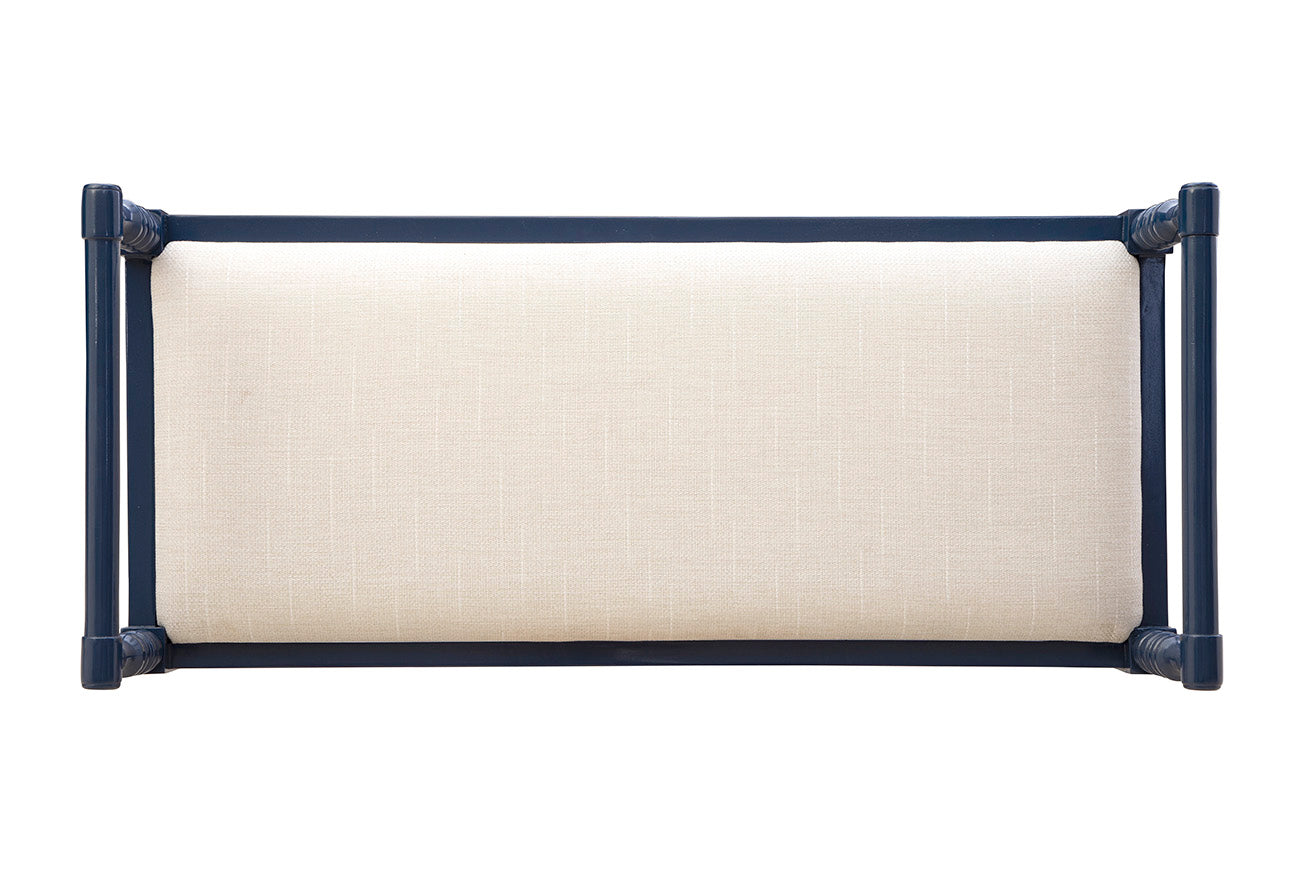 Maris Scalloped Carved Bench
