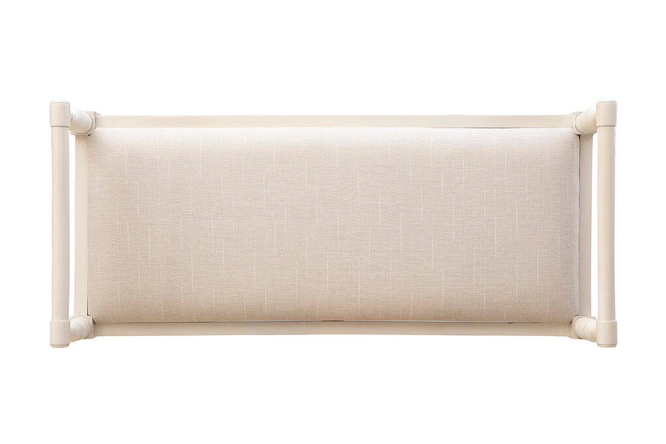 Maris Scalloped Carved Bench