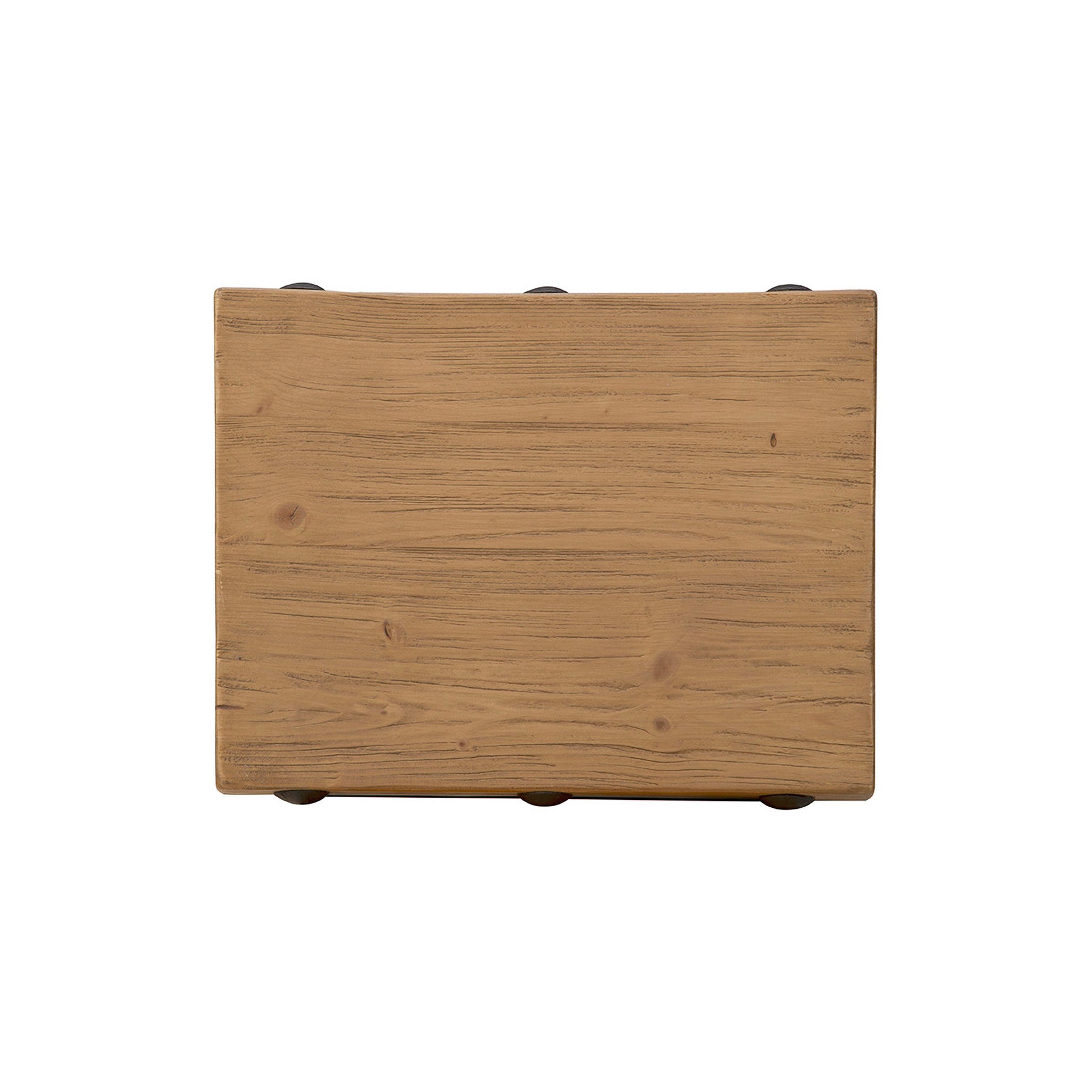 Terlizzi Wood and Iron Stool