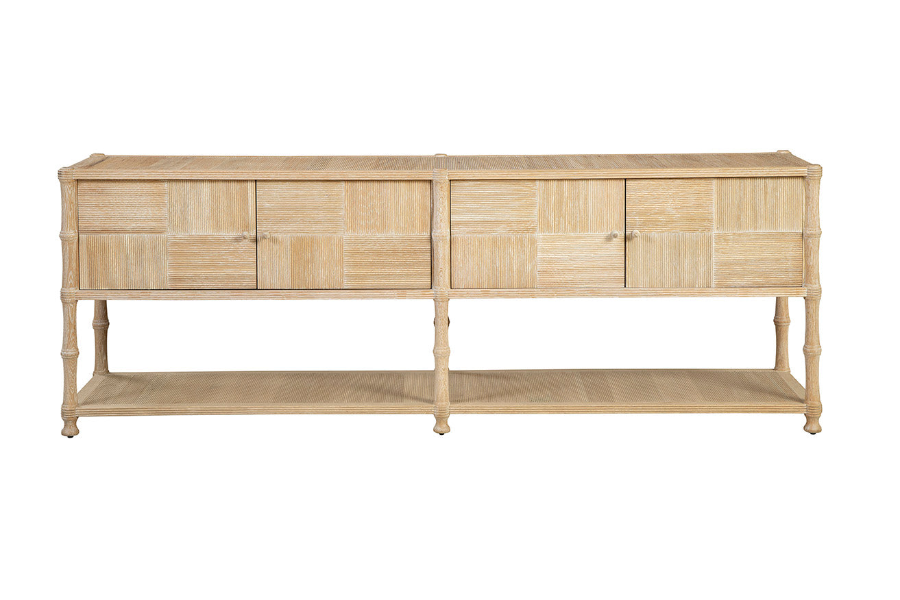 Trani Carved Wood Sideboard