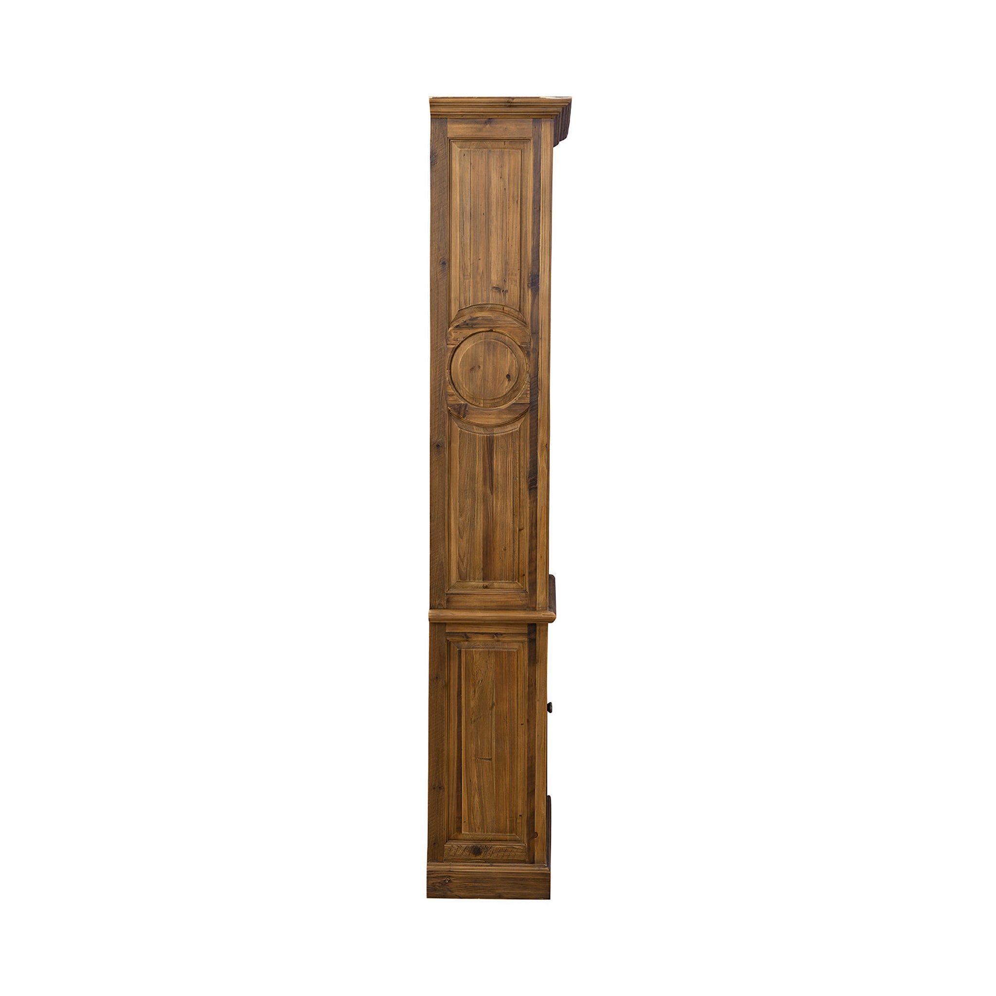 Arlon Carved Wood Bookcase
