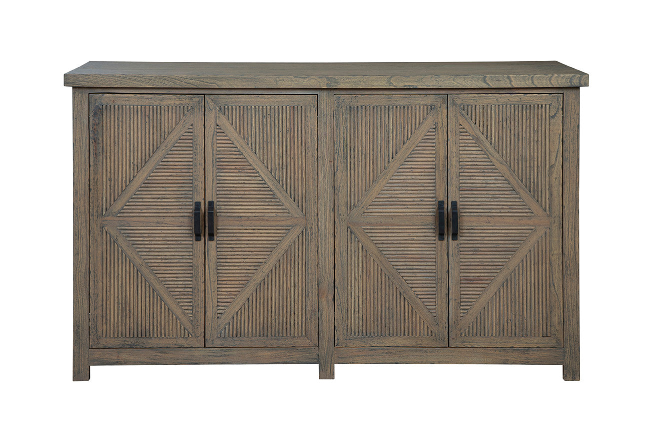 Roarke Carved Wood Sideboard
