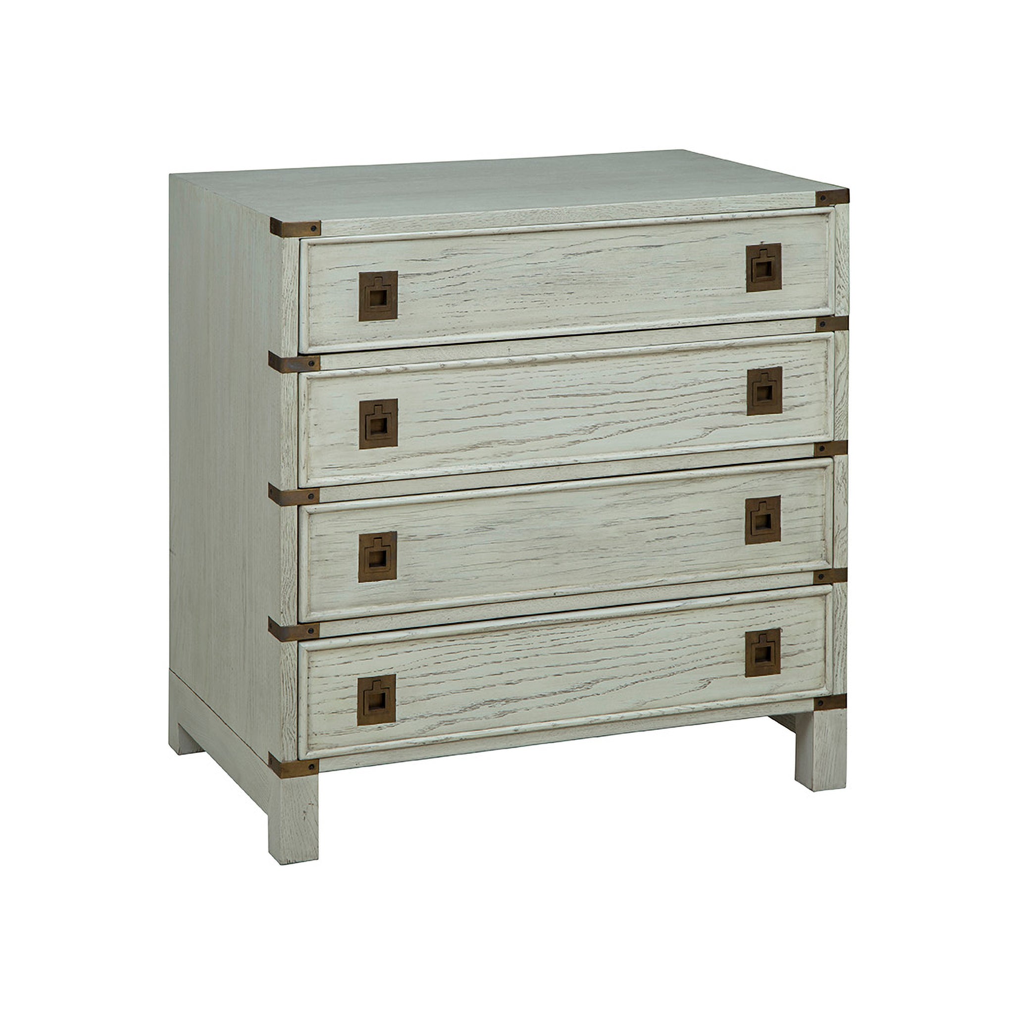 Calliope Whitewashed Wood Chest