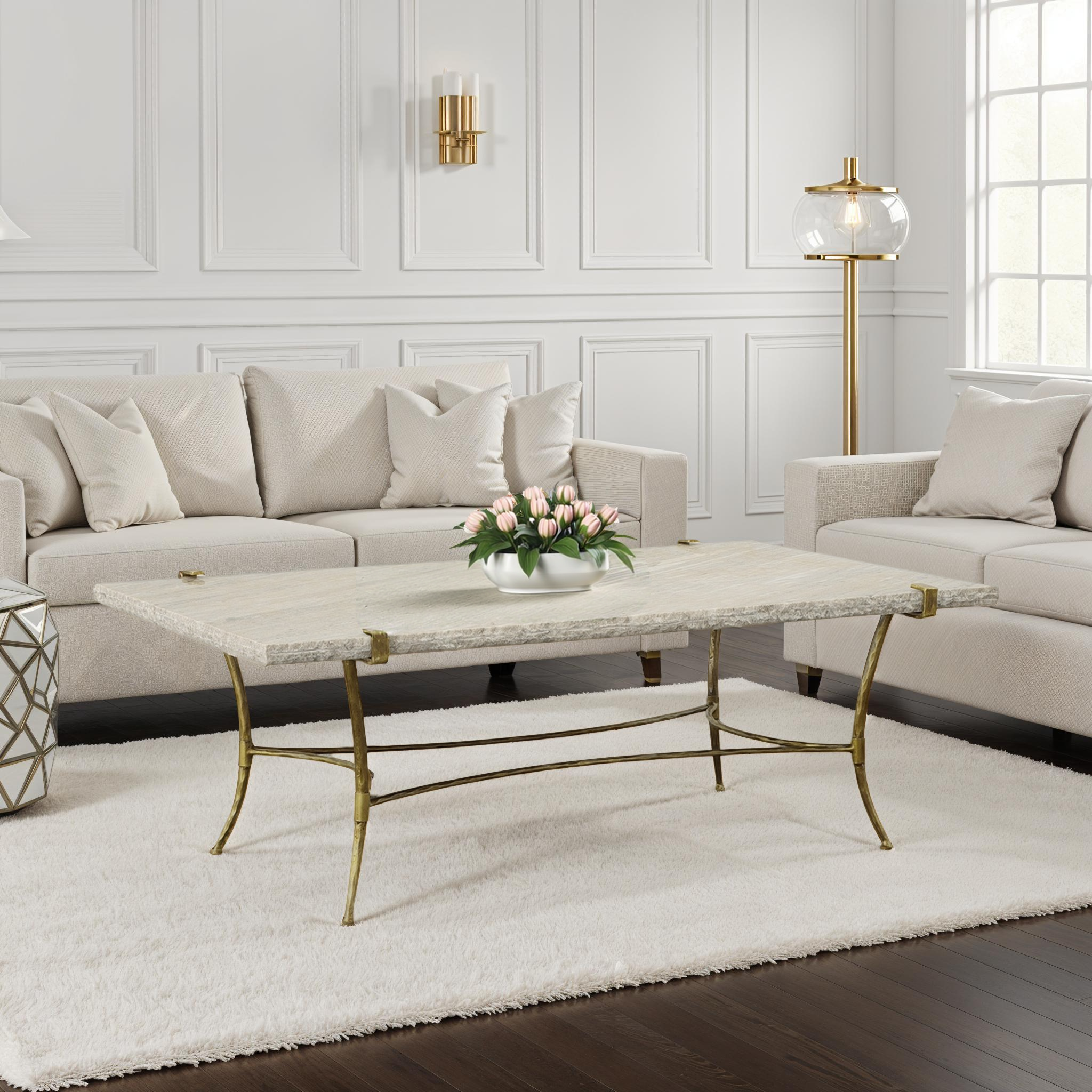 Sardis Marble Coffee Table