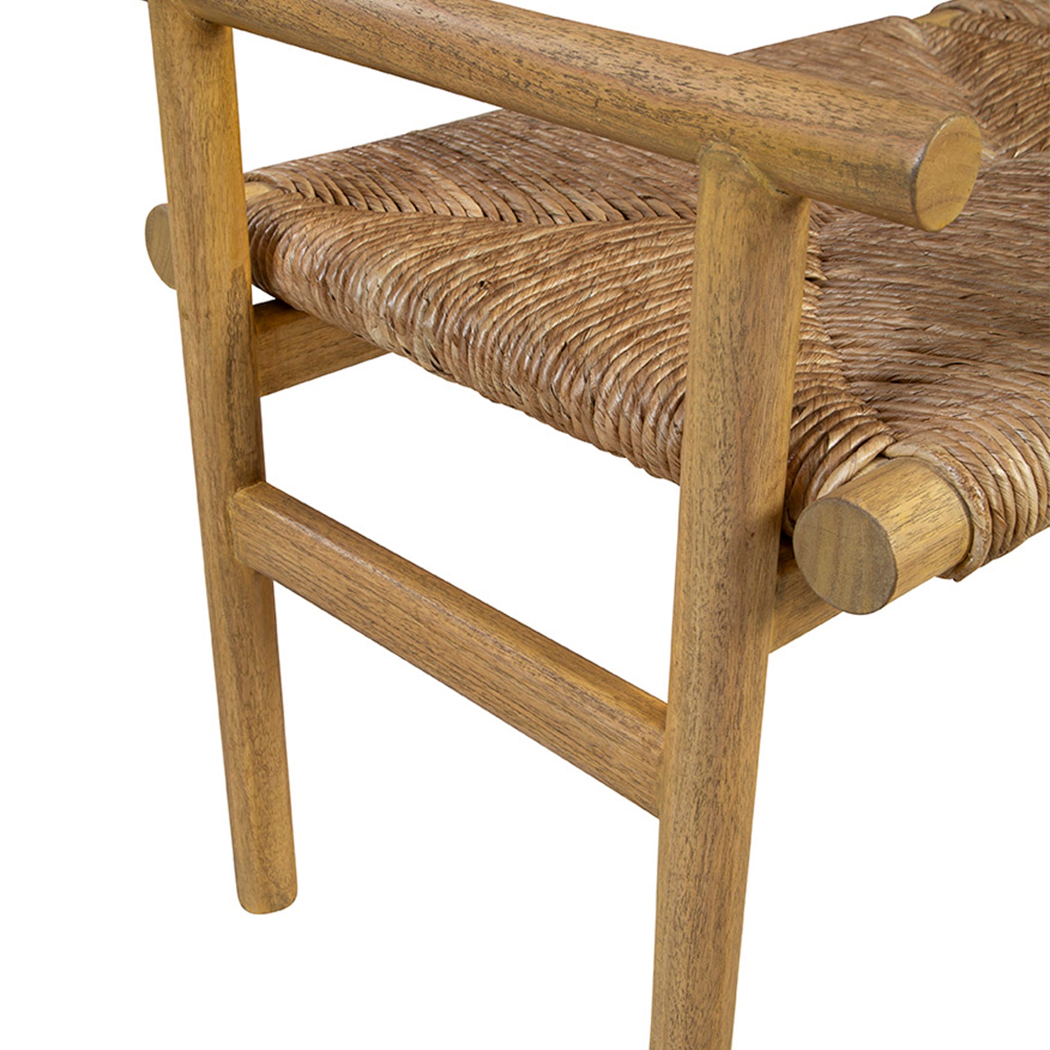 Glencairn Woven Seat Bench