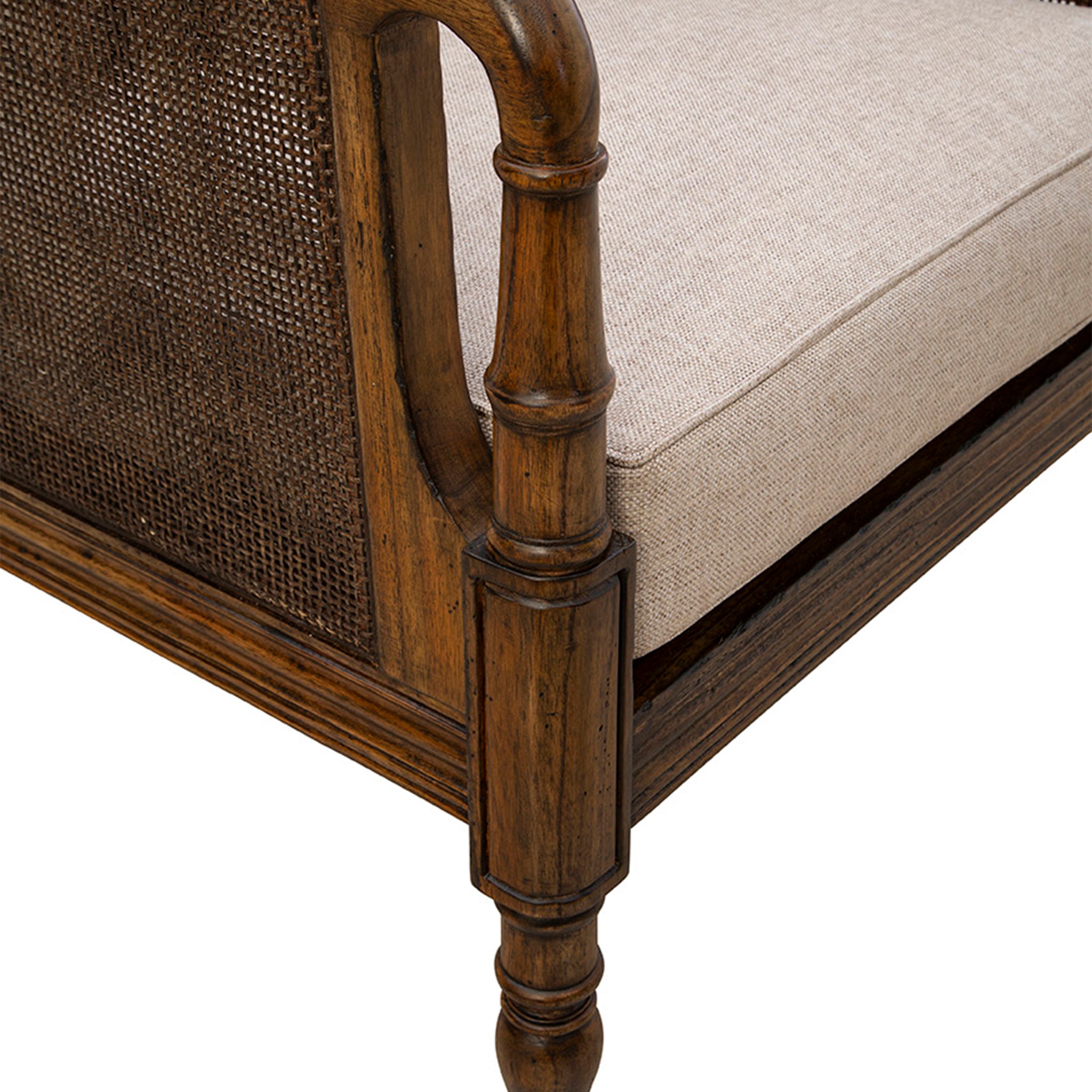 Caravelle Cane Arm Chair