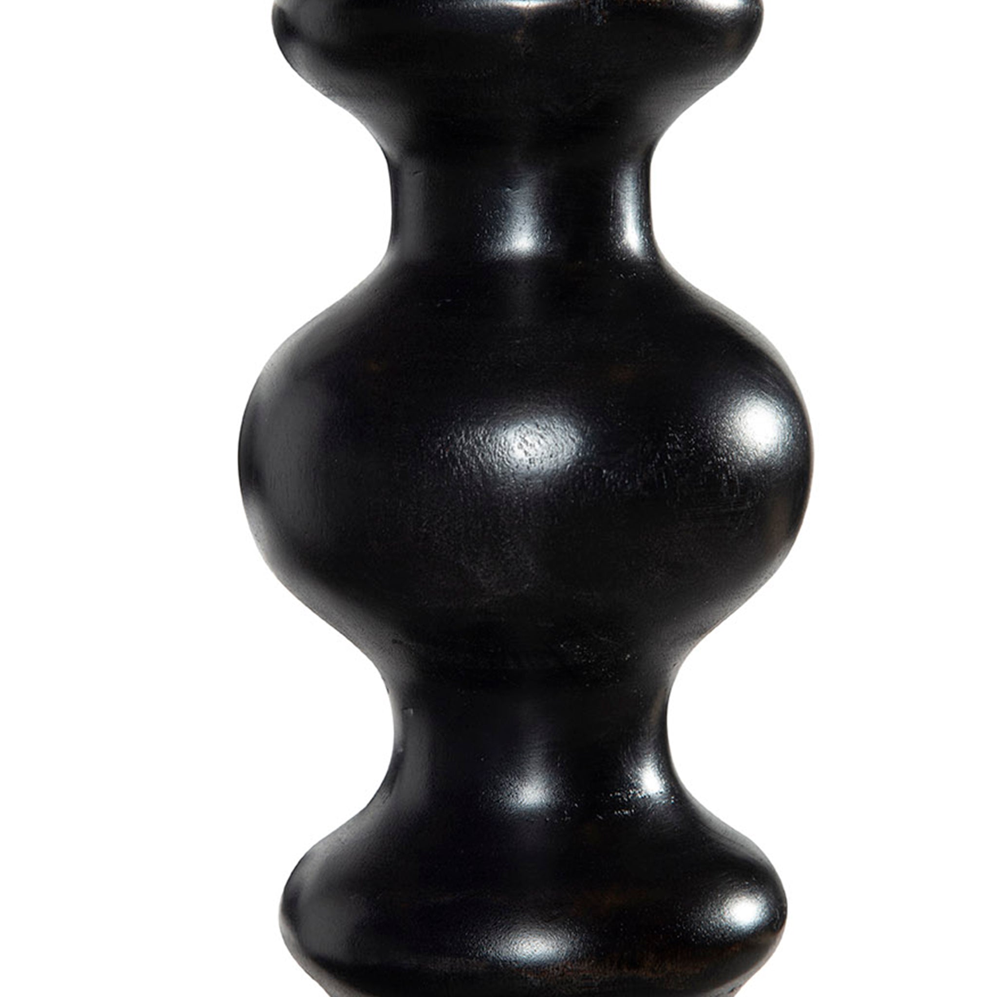 Cadiff Black Mahogany Canopy King Bed