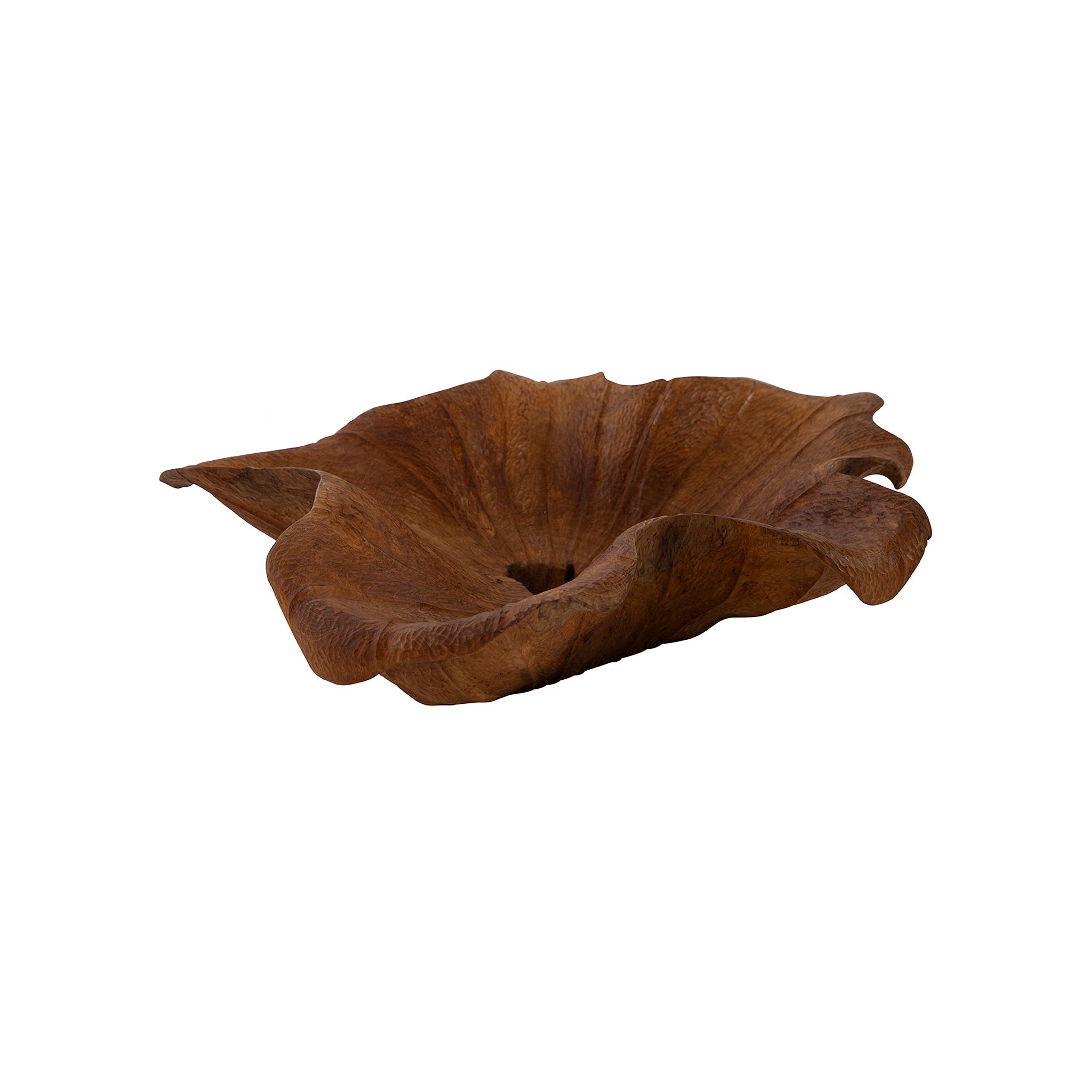 Marisol Carved Wood Bowl