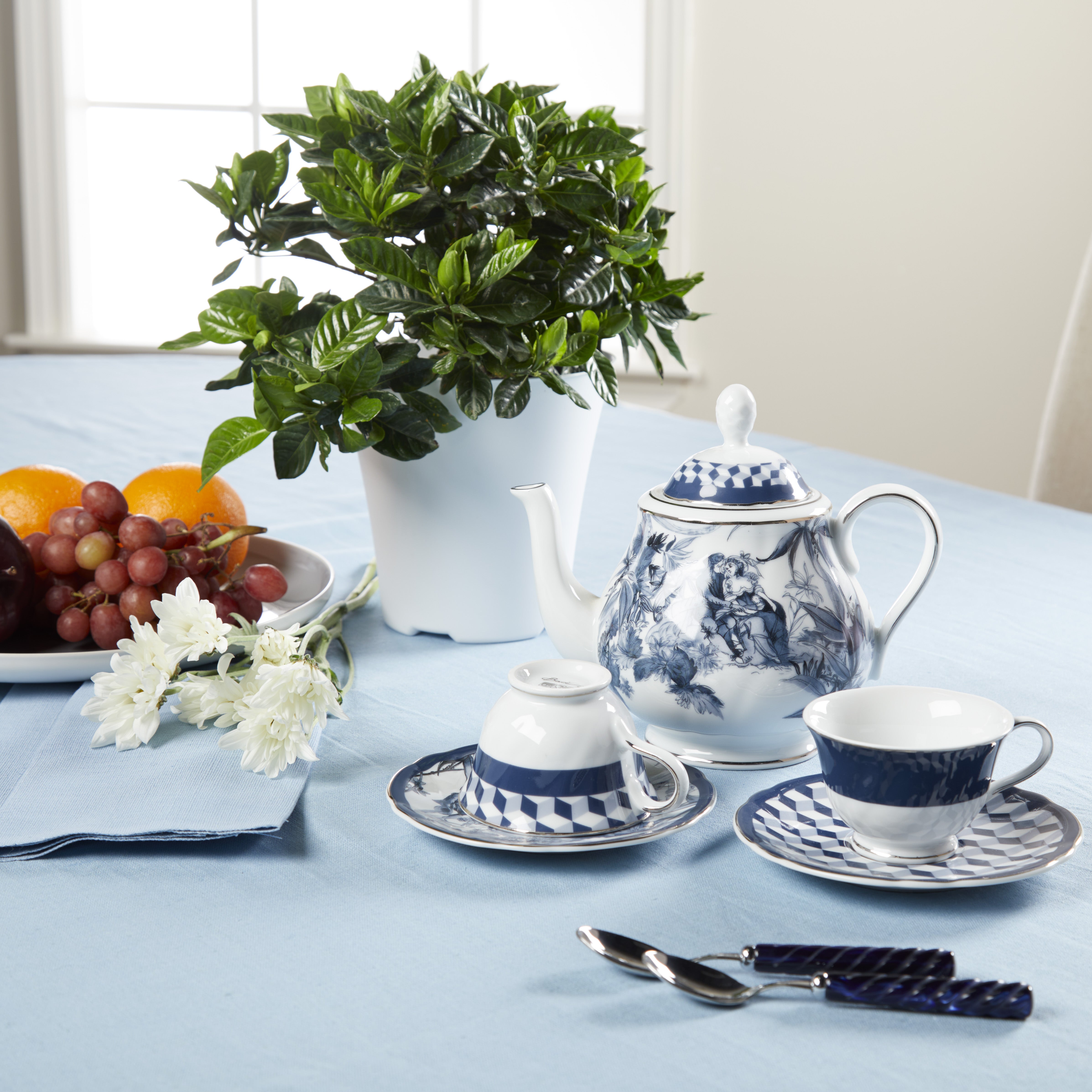 Antoinette Teacups, Set of 2