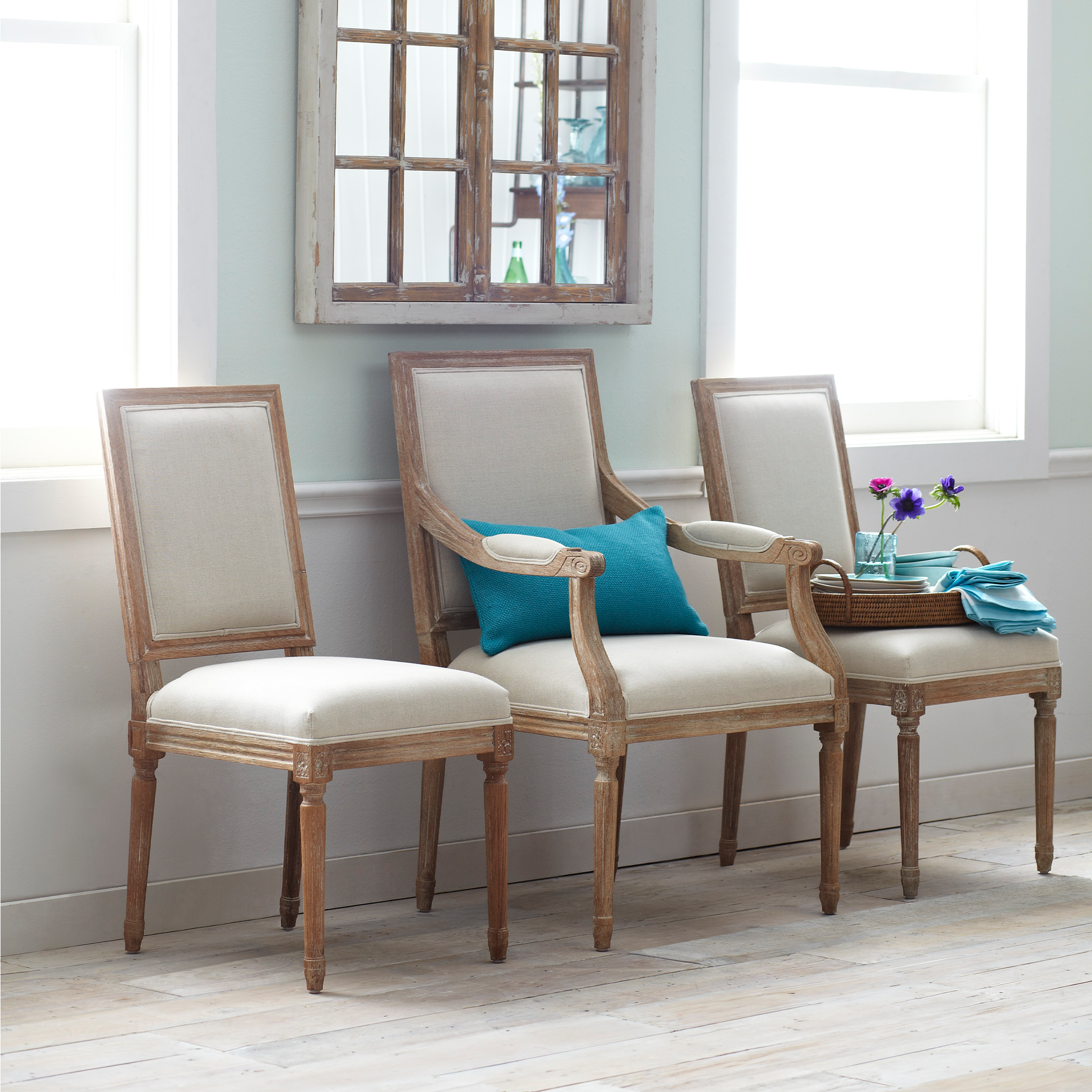 Chateau Chair Without Arm, Set of 2