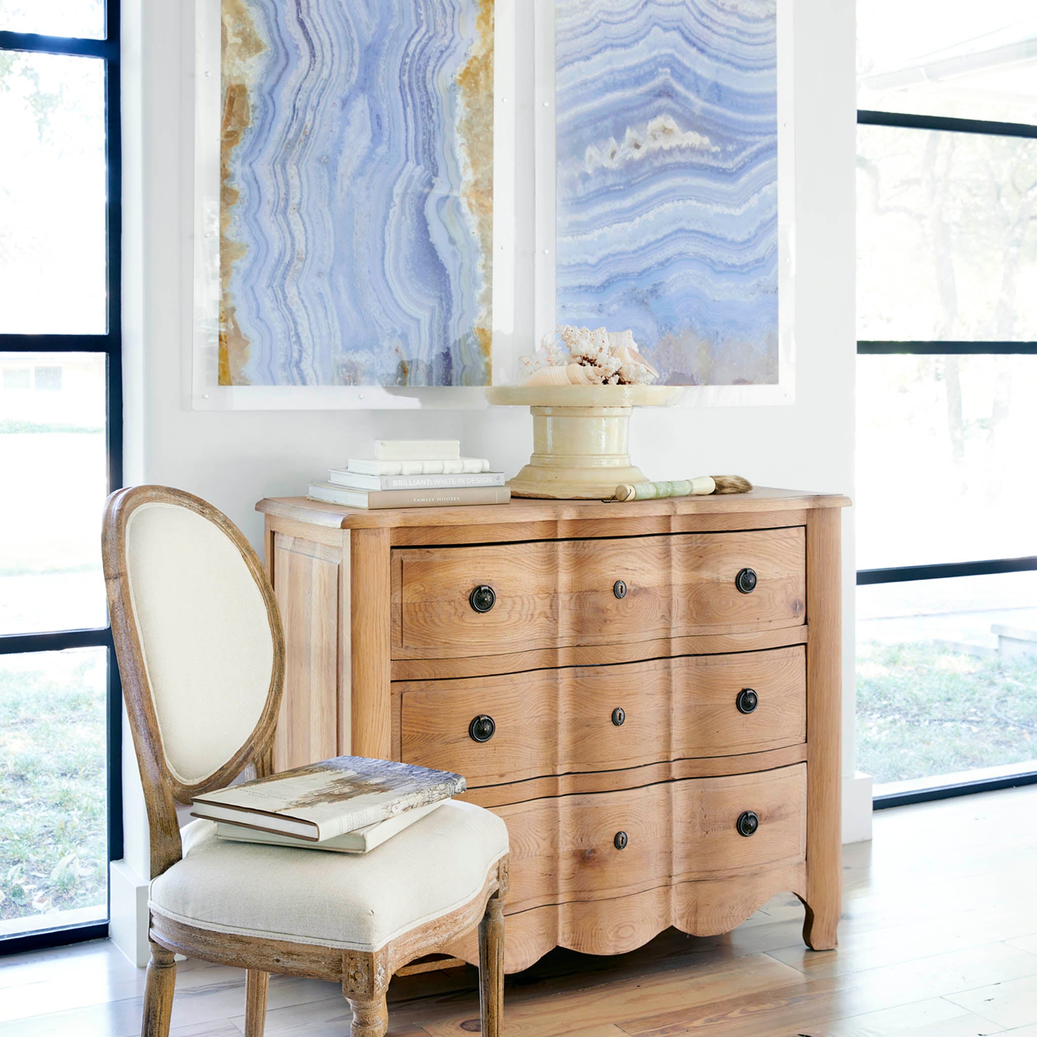 Serpentine French Baroque Chest