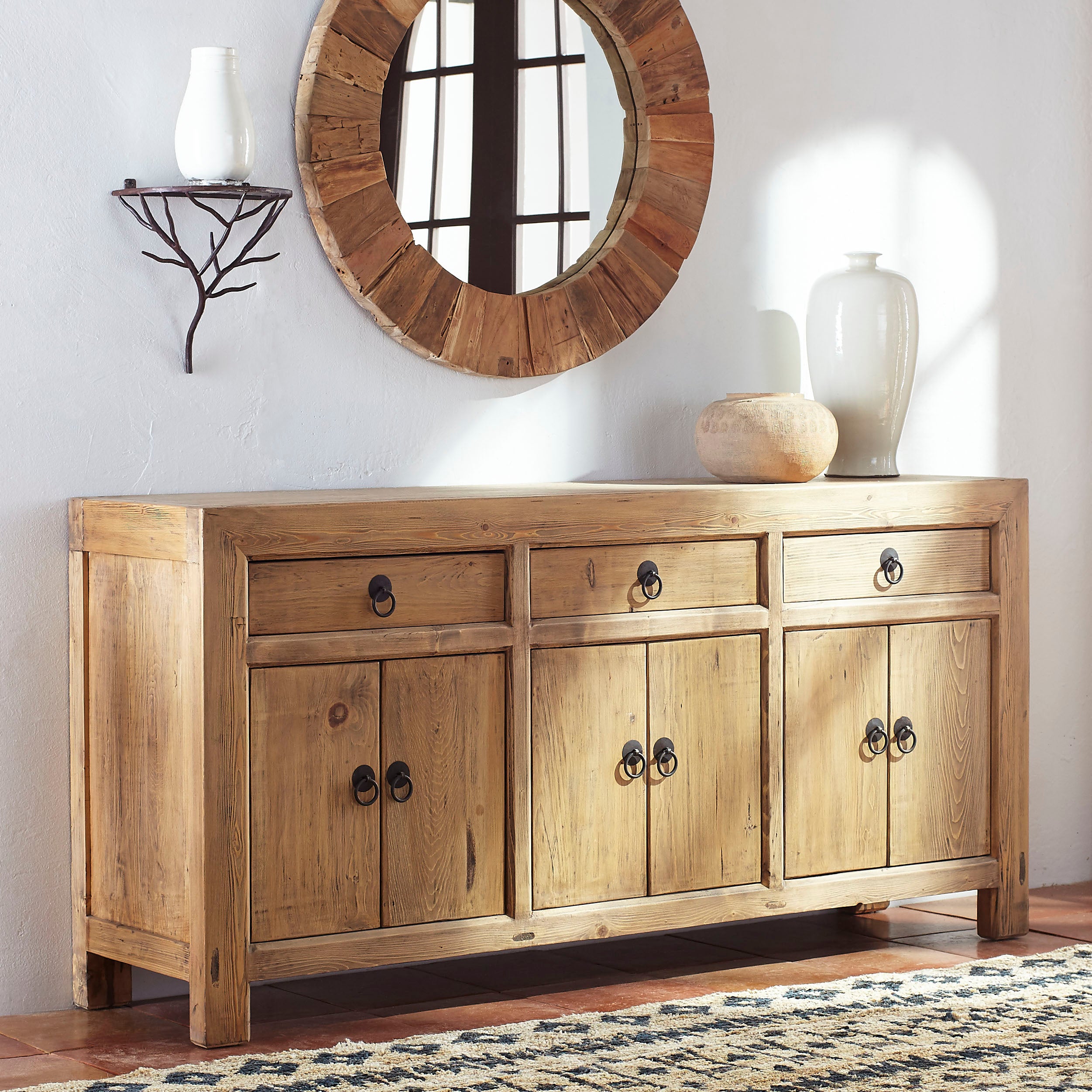 Large Reclaimed Pine Buffet