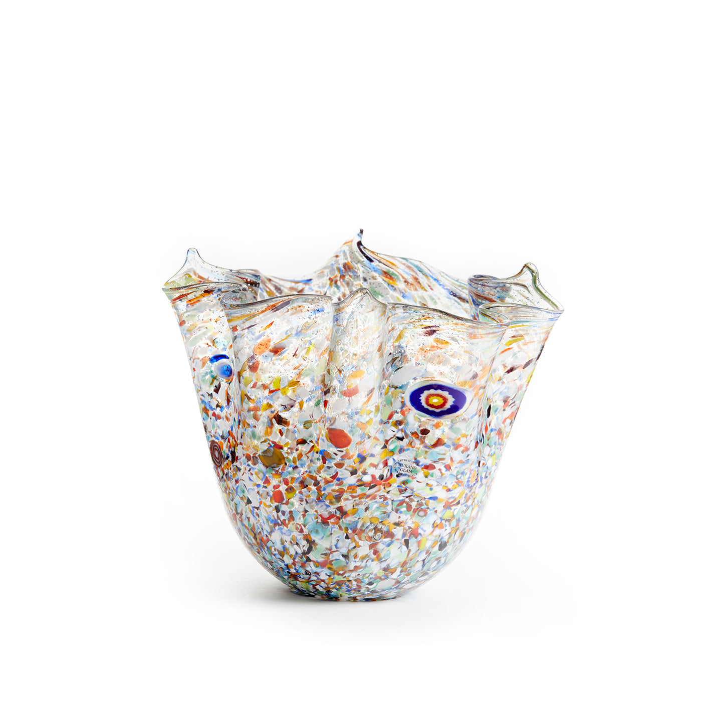 Millefiori Glass Vase