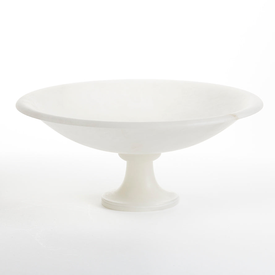 Alabaster bowl with glass fruit made in 2024 Italy