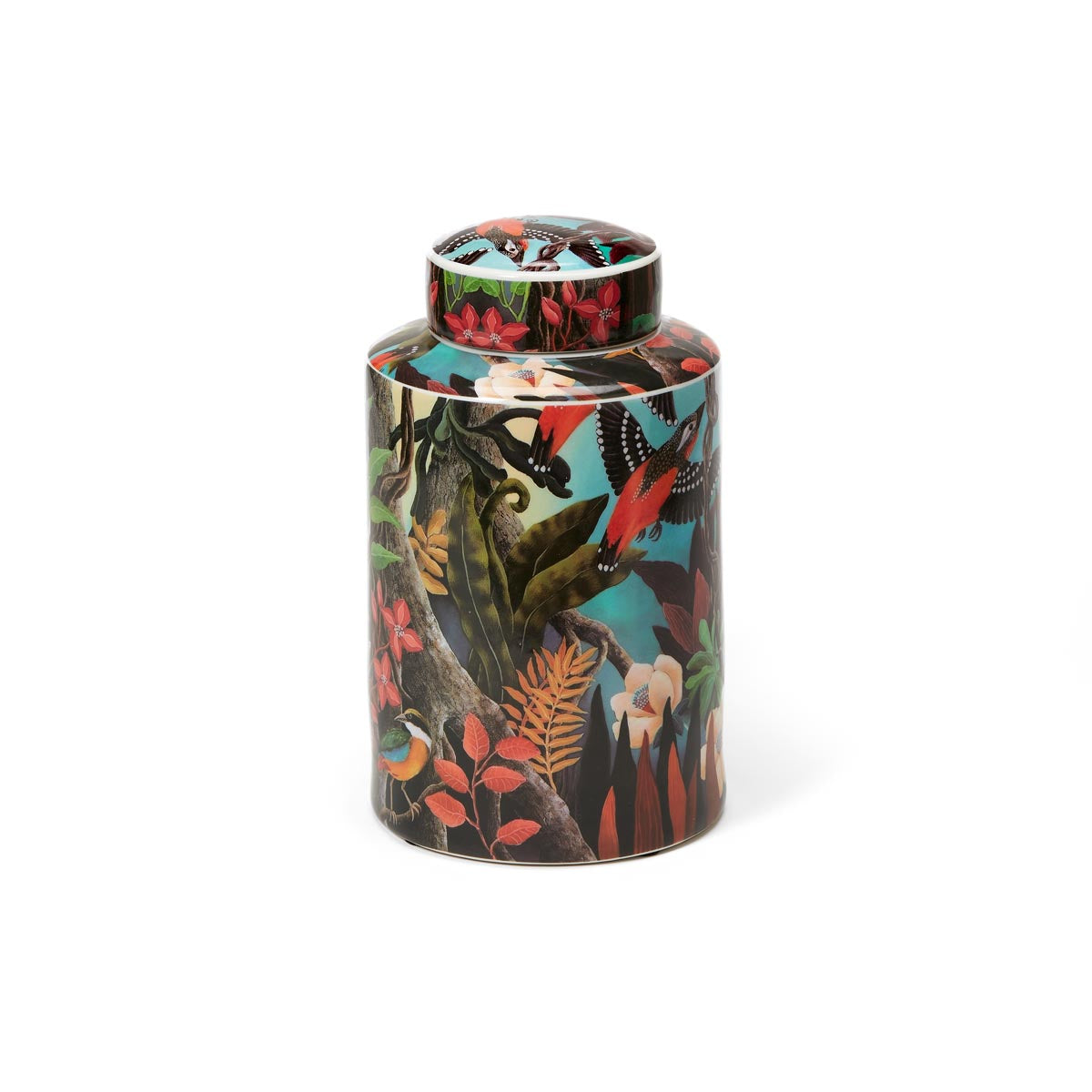 Porcelain Jungle Jar