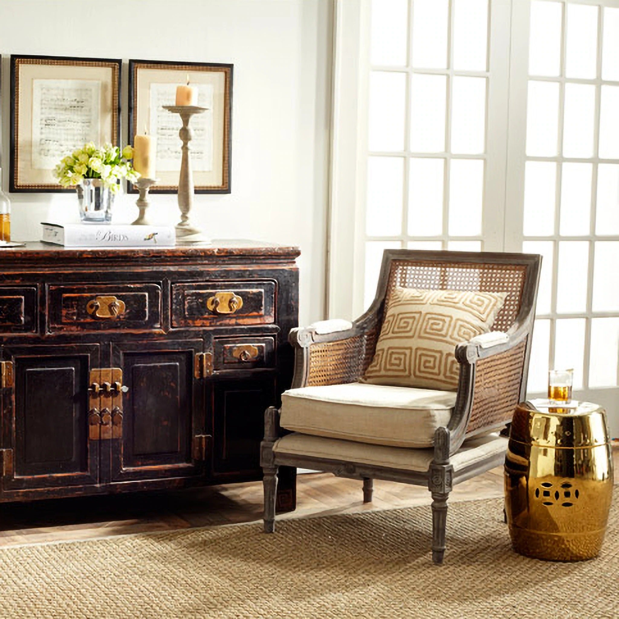 Tezpore Cane Back Chair