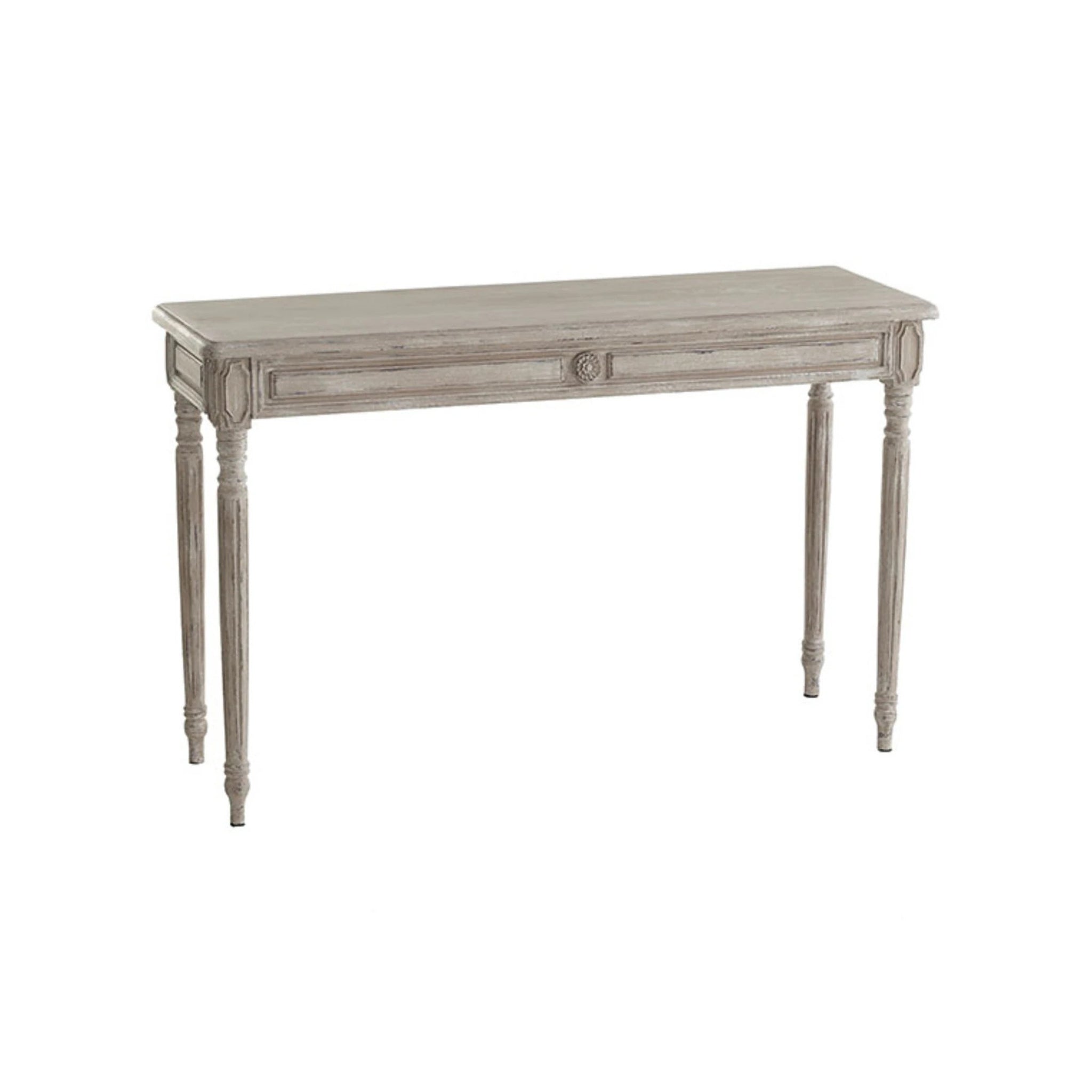 Antiqued Gustavian Console