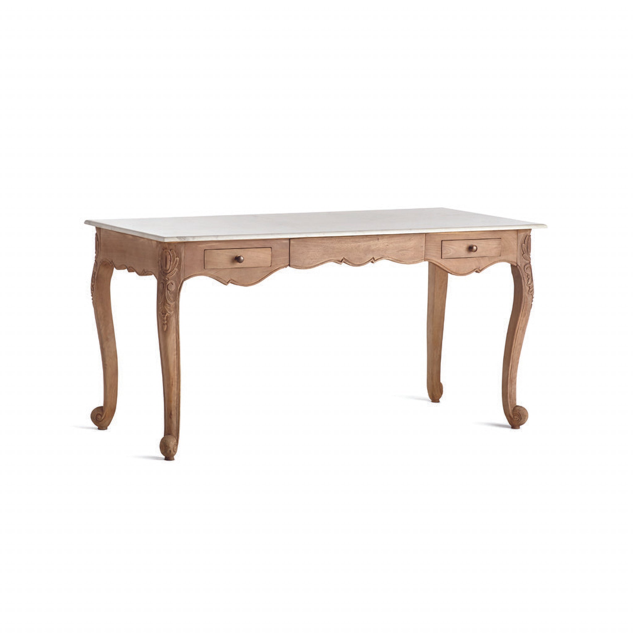 Isometric View of The Memsahib's Desk on White Background