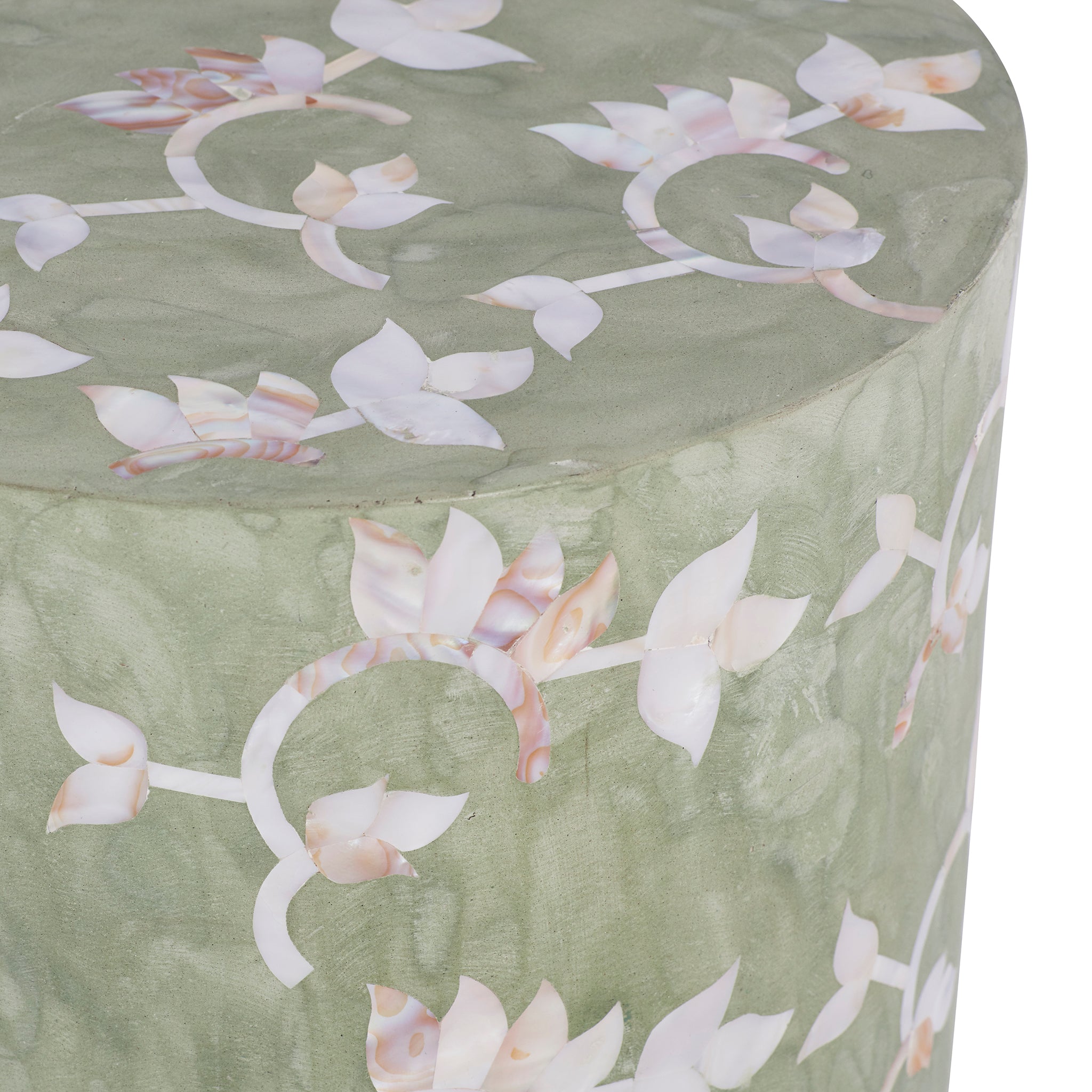 Mother-of-Pearl Allure Stool