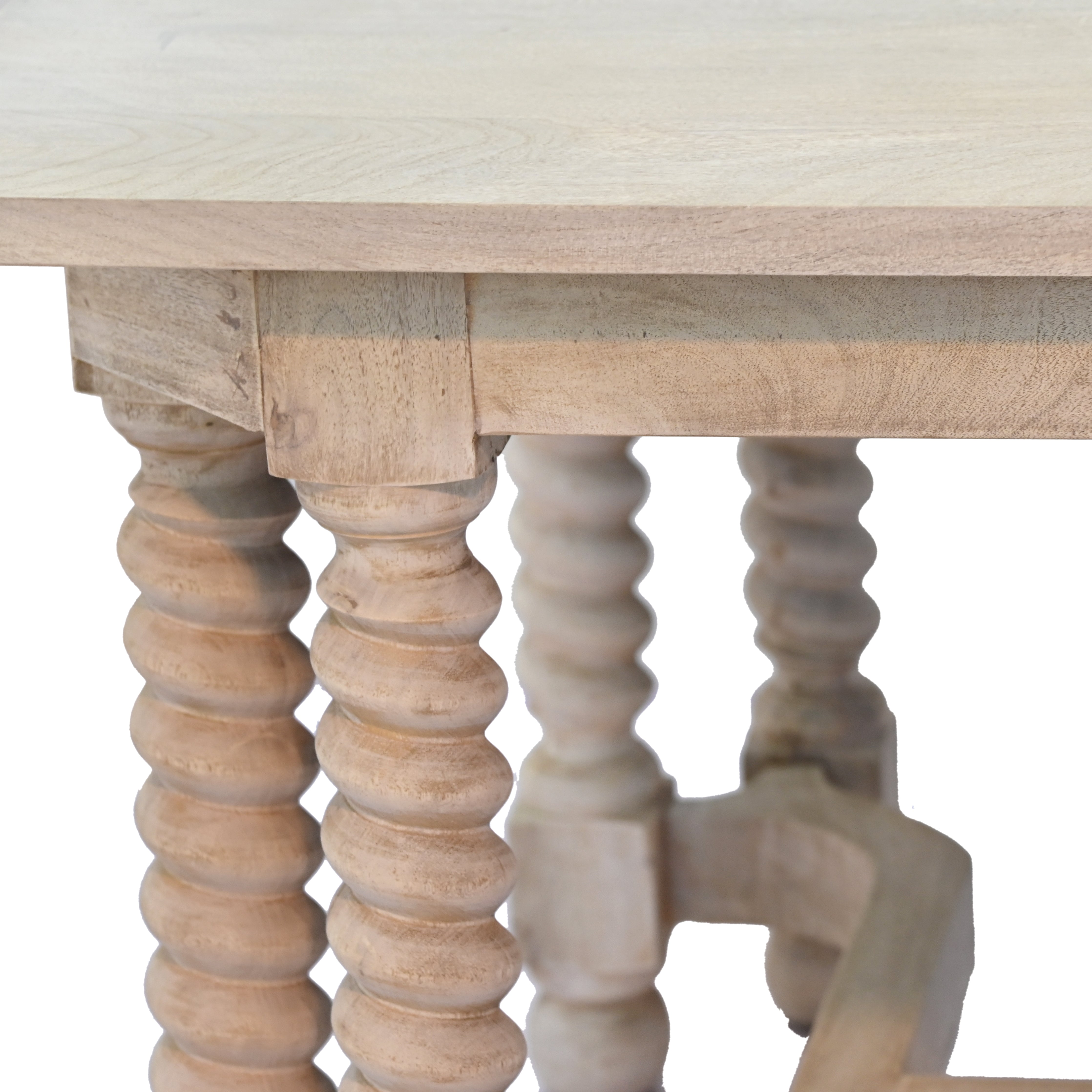 Barley Twist Rectangle Dining Table