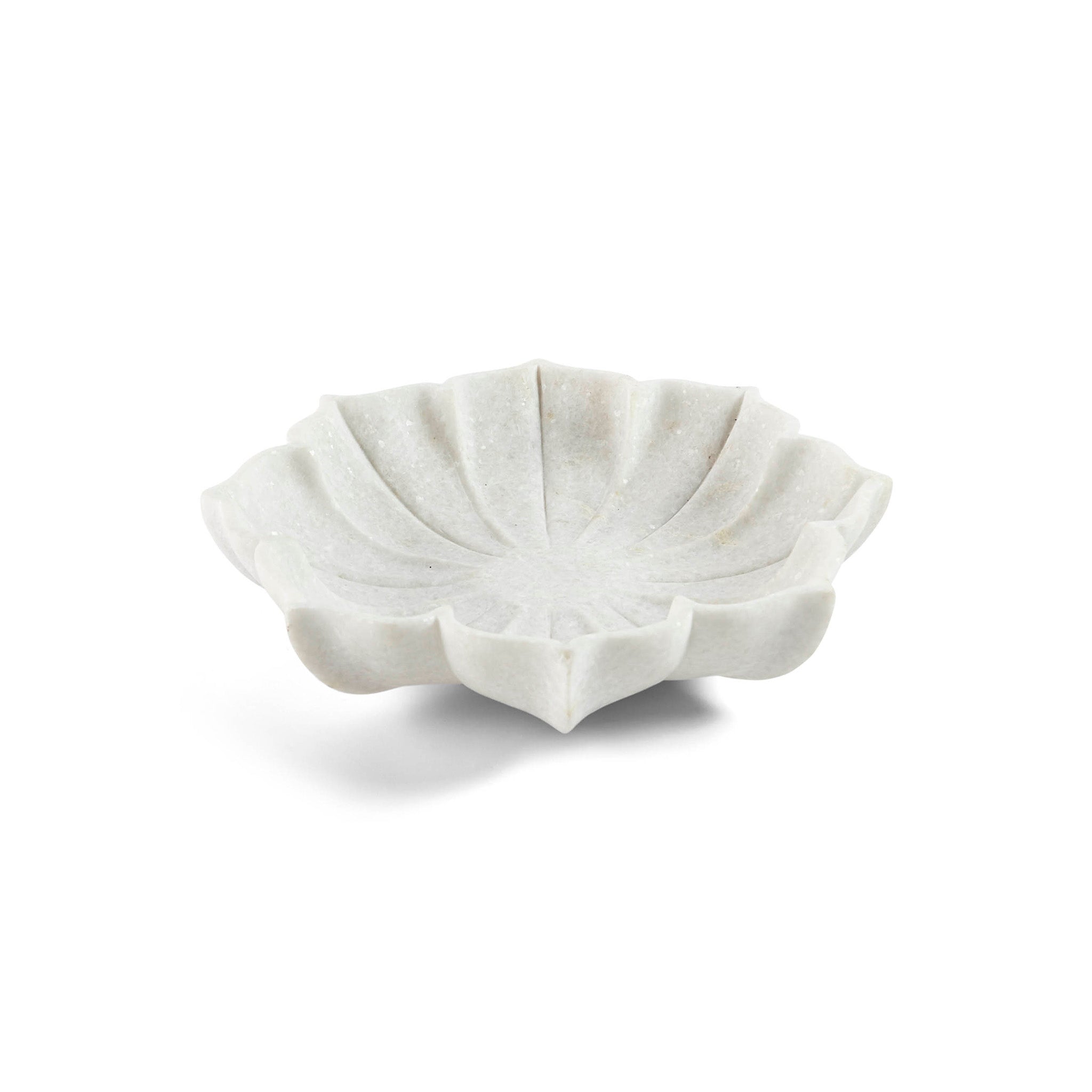 Decorative ,Lotus on sale Marble Tealight Holder, Dining Table Decor ,Marble Water Bowl, Decorative Bowl For Outdoor Diwali Decor, Lotus Shape BOwl