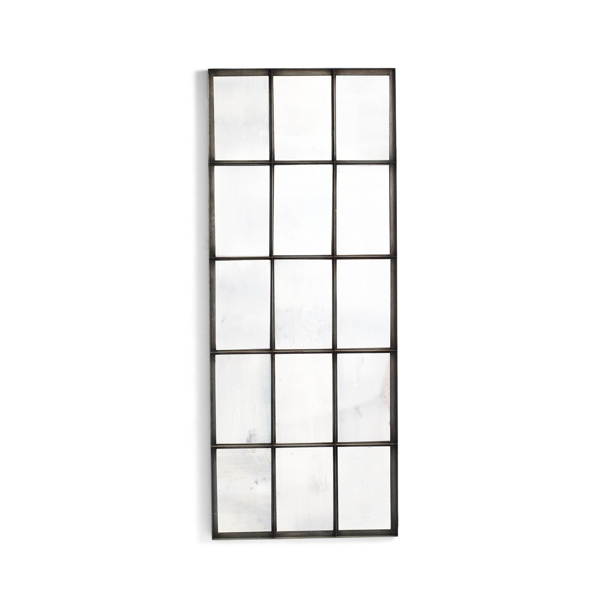 Antiqued Panel Mirror
