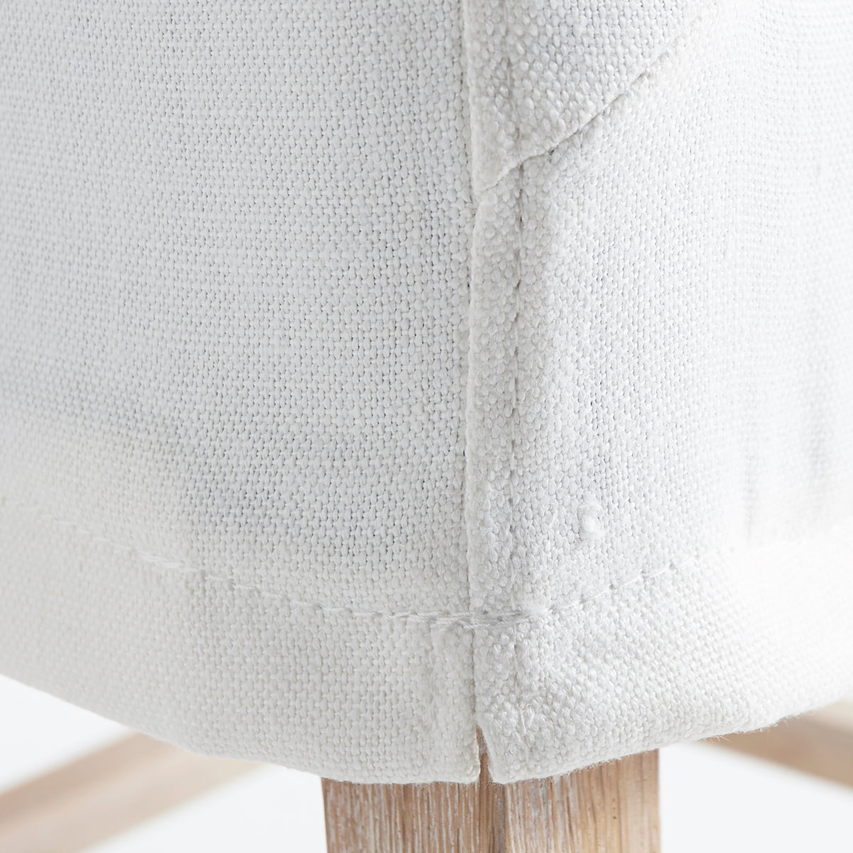 Slipcovered Stool