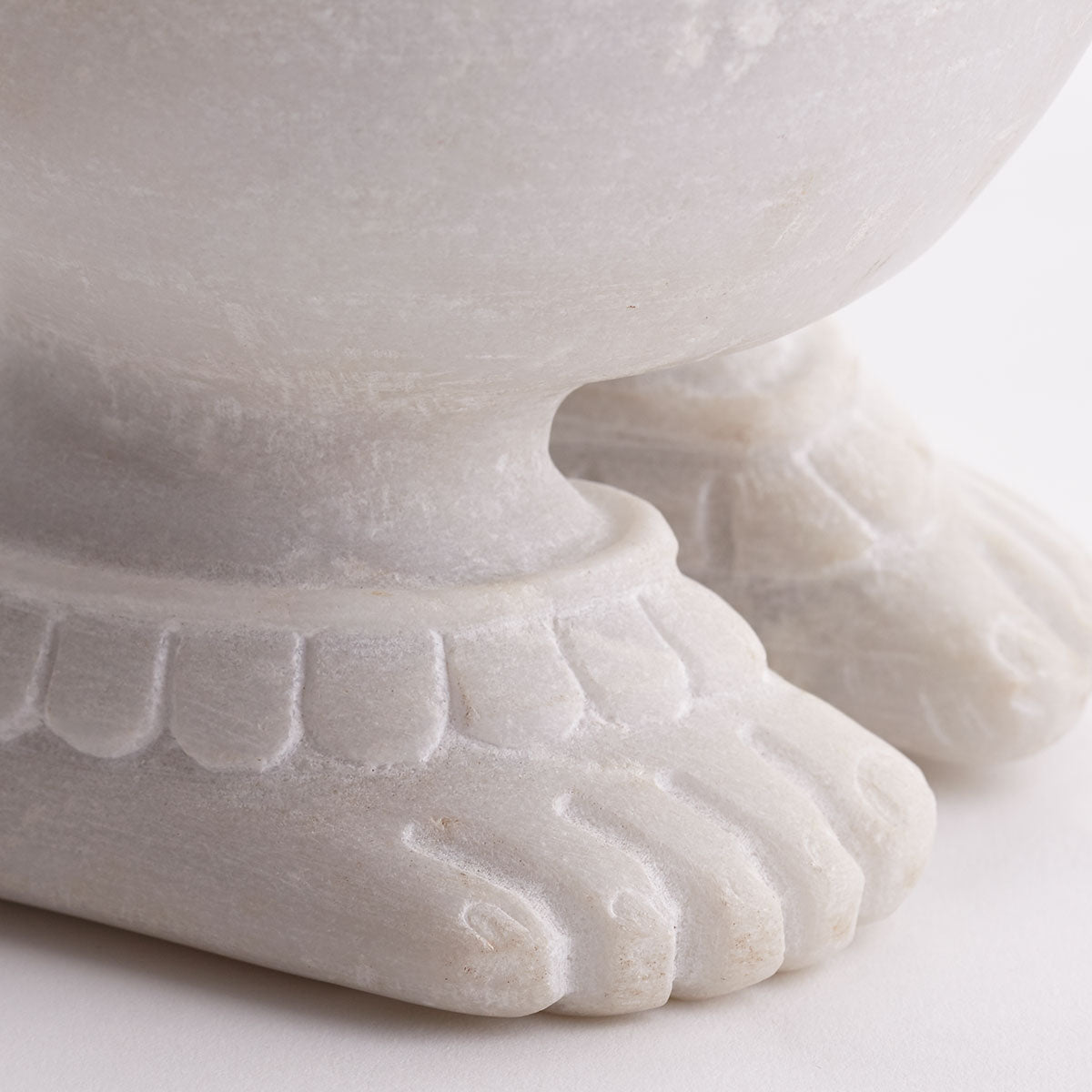 Footed Marble Bowl