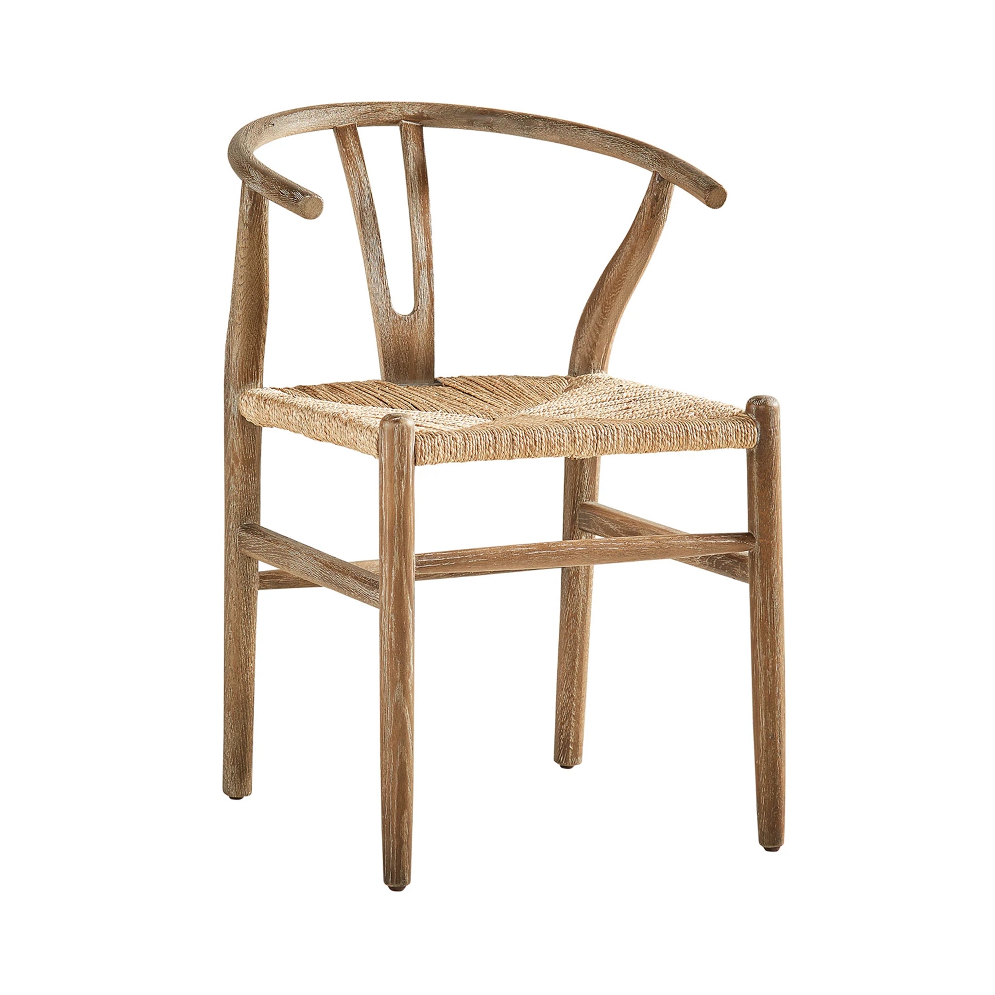 Oak and Seagrass Chair