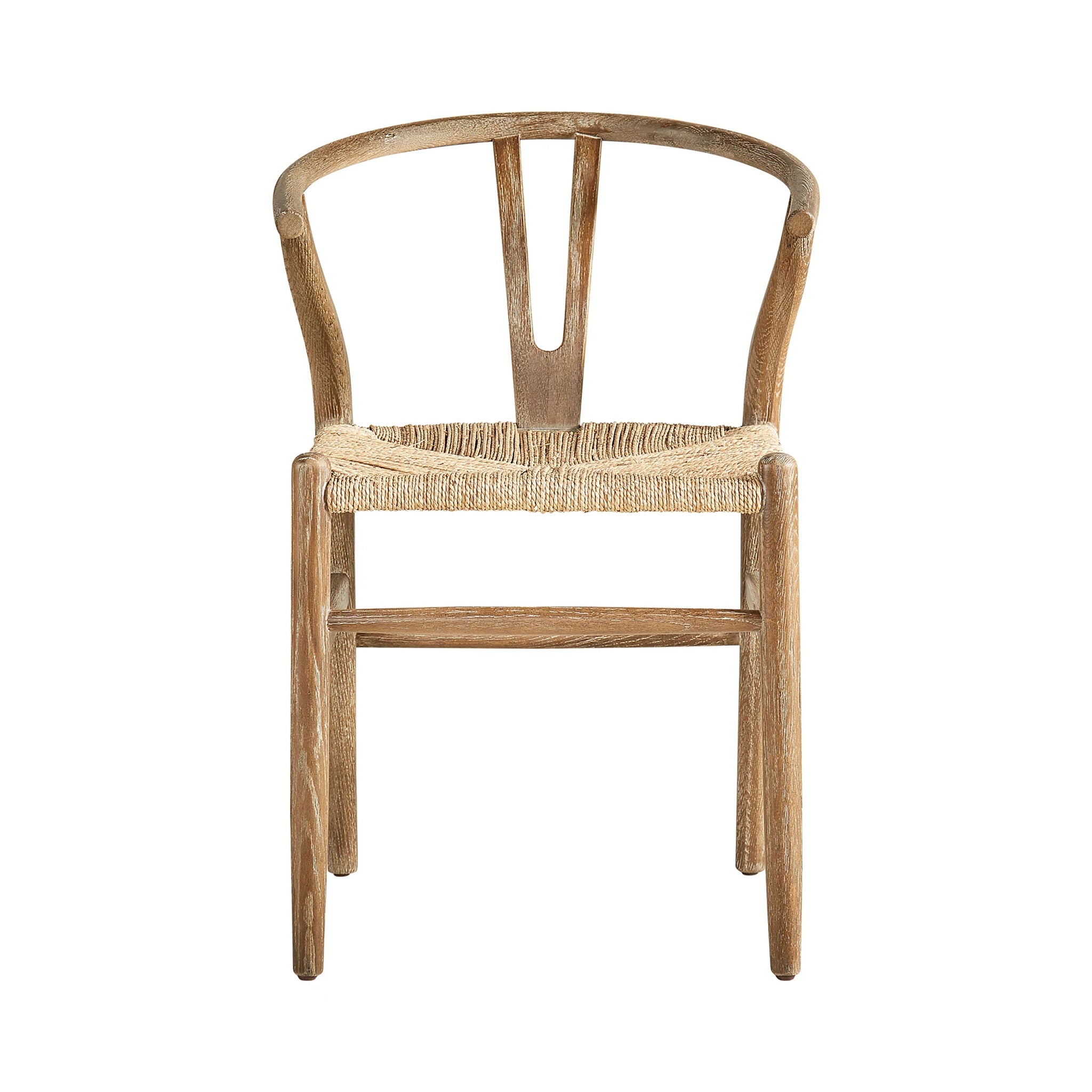 Oak and Seagrass Chair