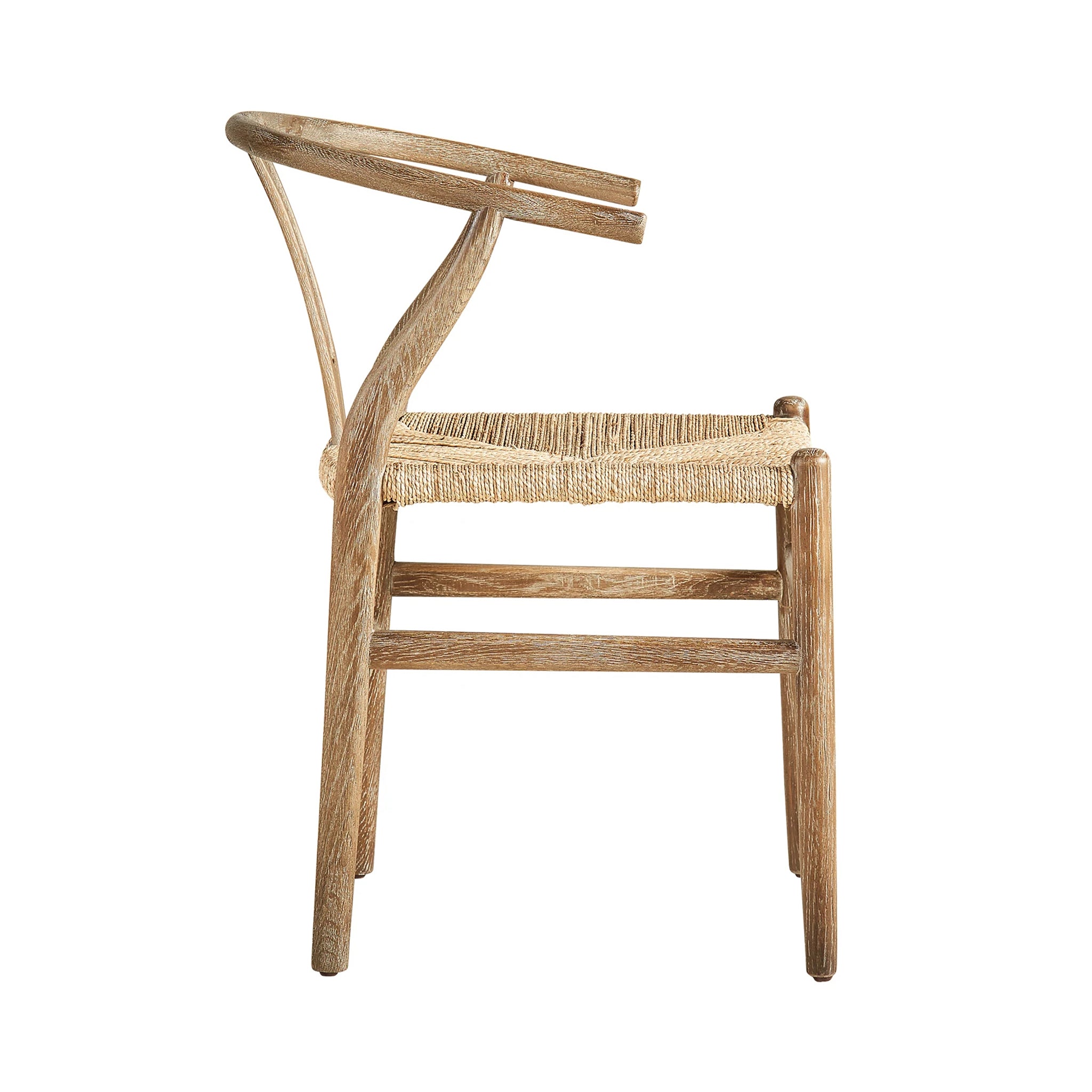 Oak and Seagrass Chair