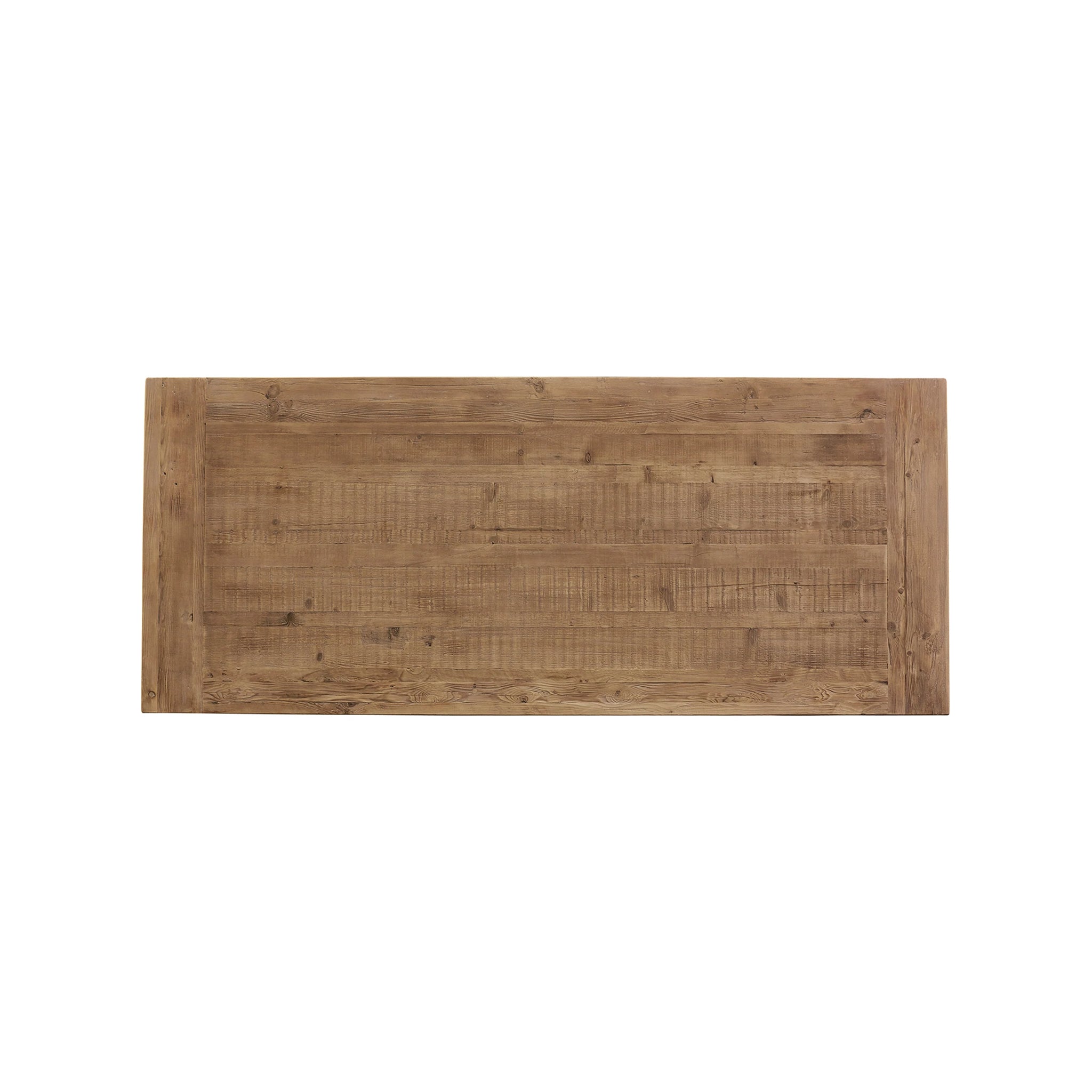 Gray Finish Rectangular Extension Pine Dining Table