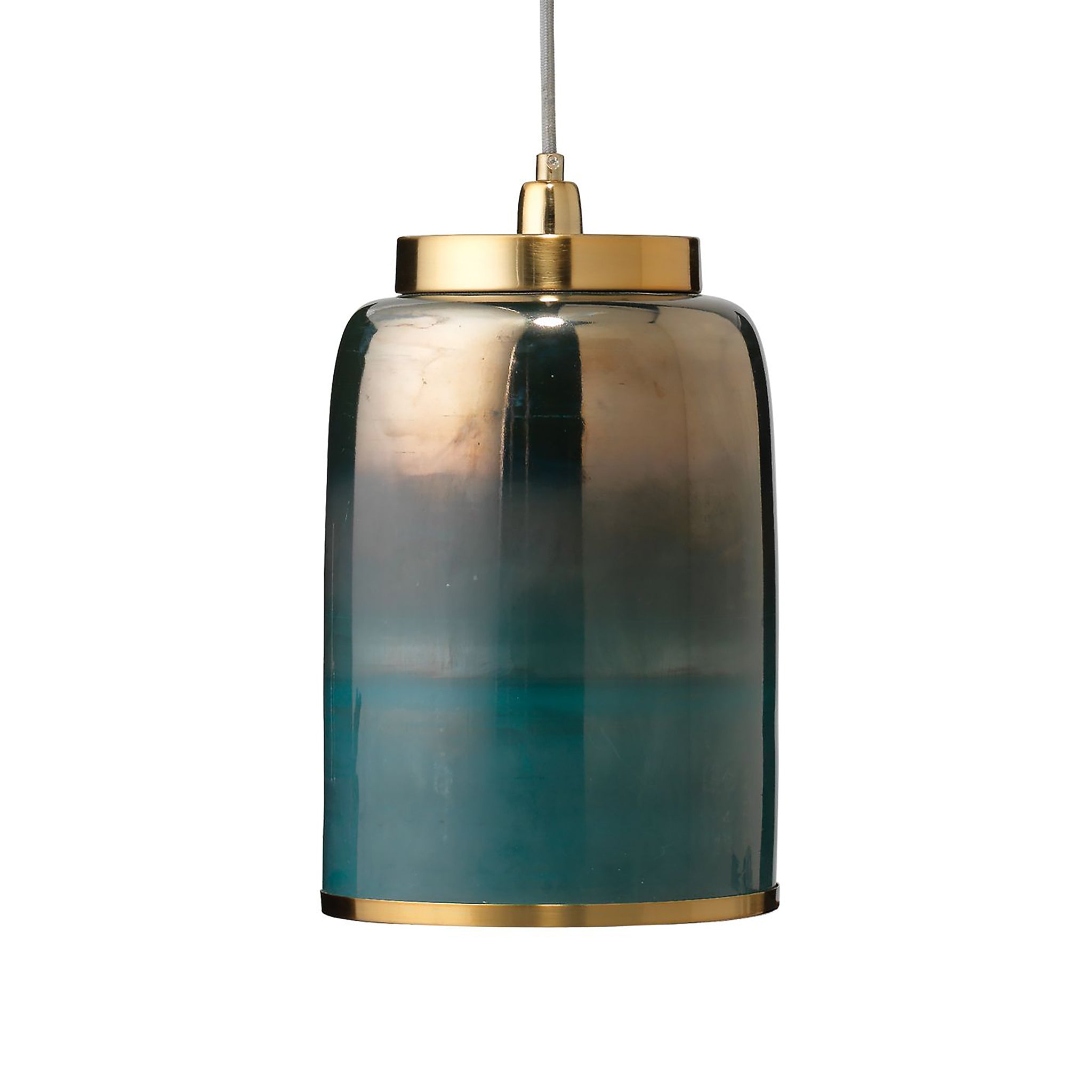 Breath Pendant in Aqua