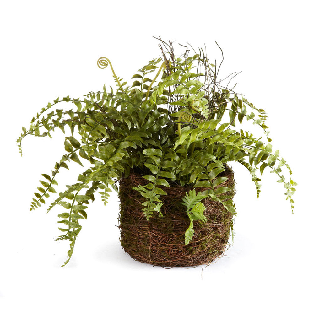 Large Fake Sword Fern Plants - Outdoor Artificial Ferns