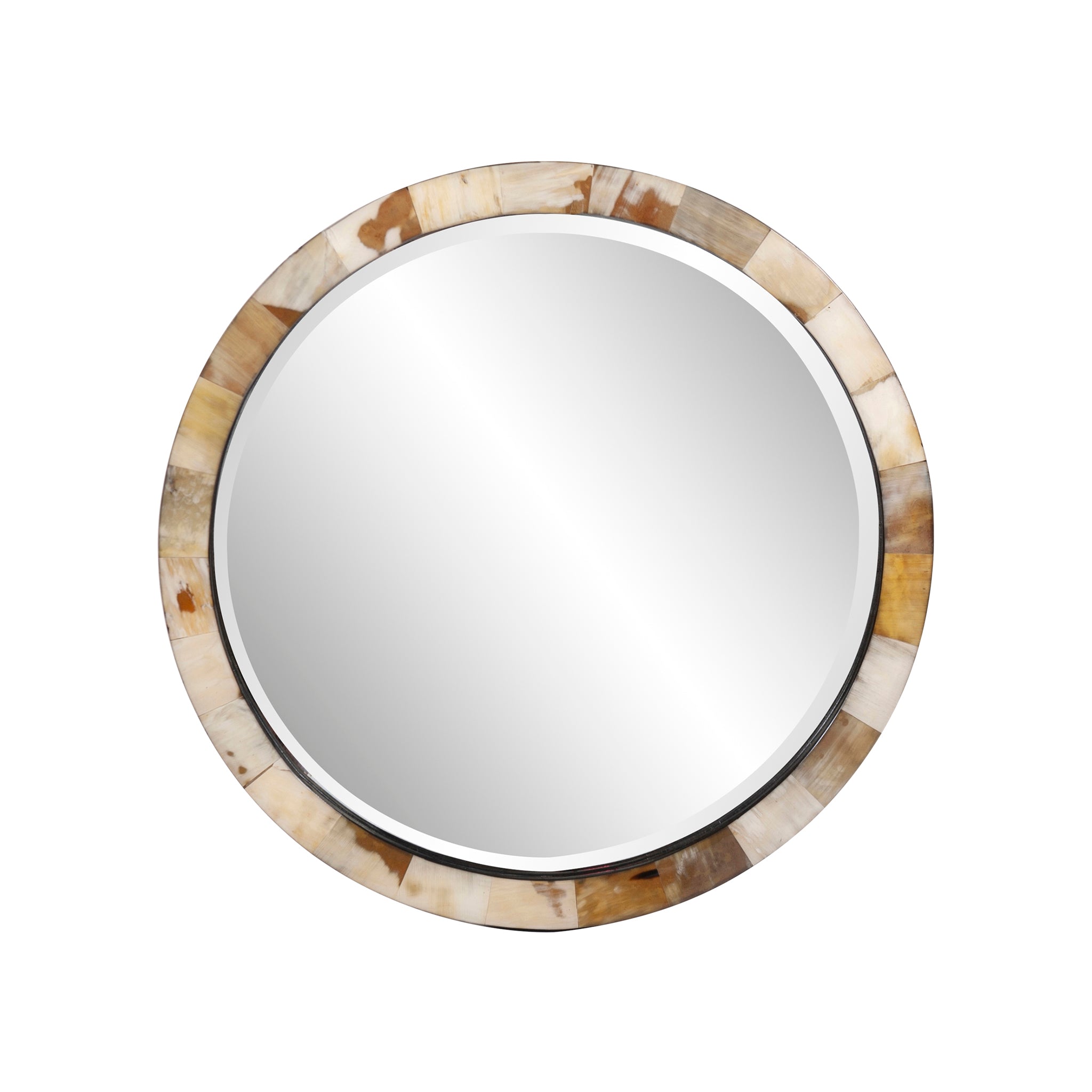 24 Round Wall Mirror Marble - Threshold